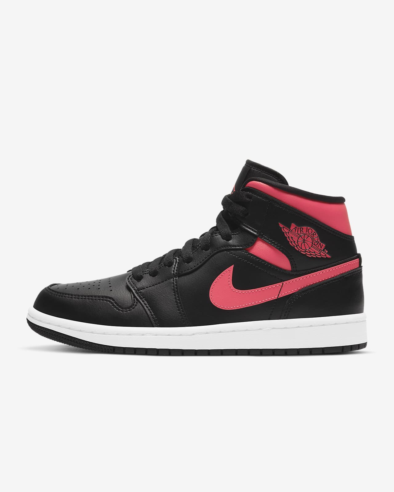 black jordan 1 mid womens