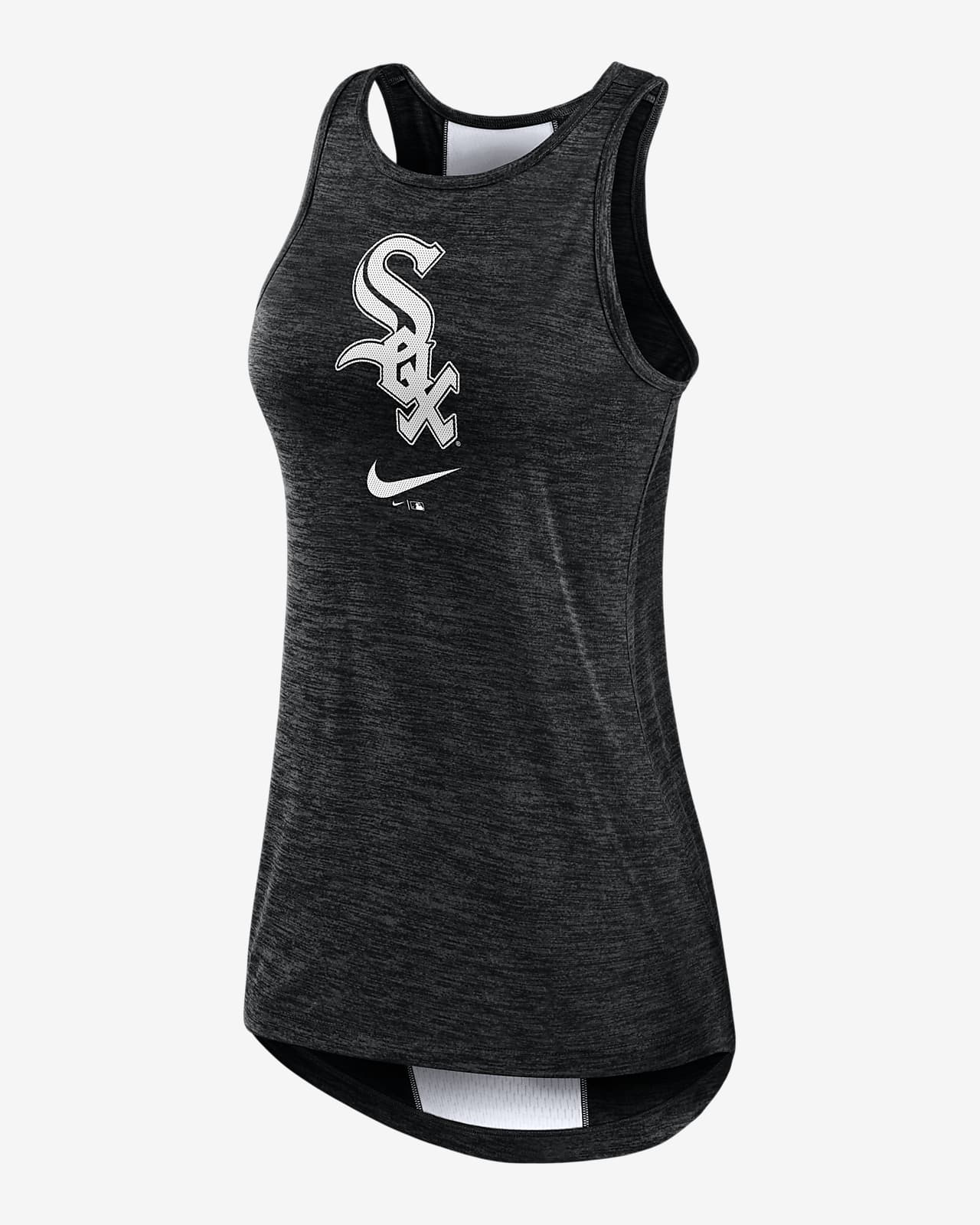 Nike Dri-FIT Right Mix (MLB Chicago White Sox) Women's High-Neck Tank Top