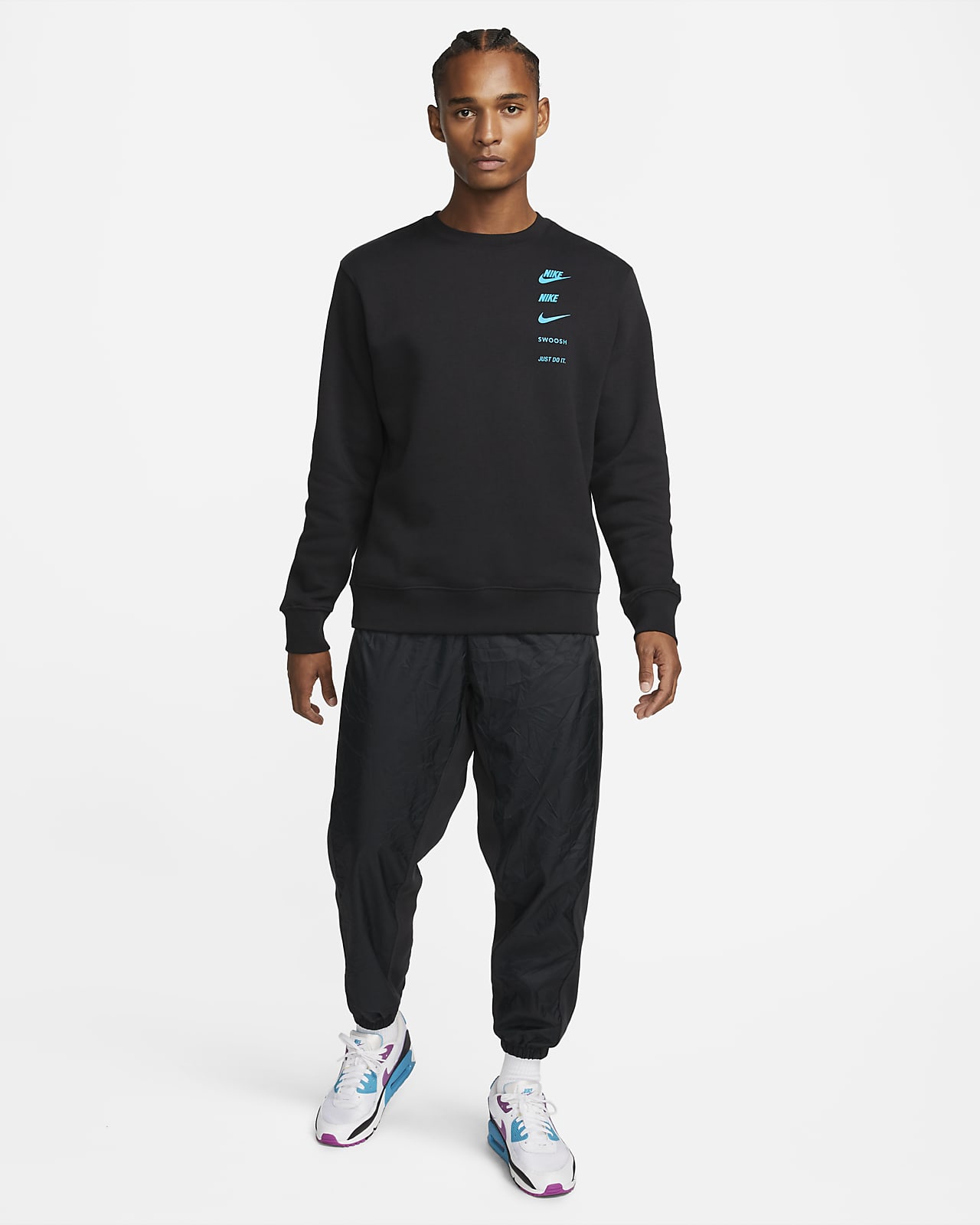 Sweat-shirt à col ras-du-cou Nike Sportswear Standard Issue pour