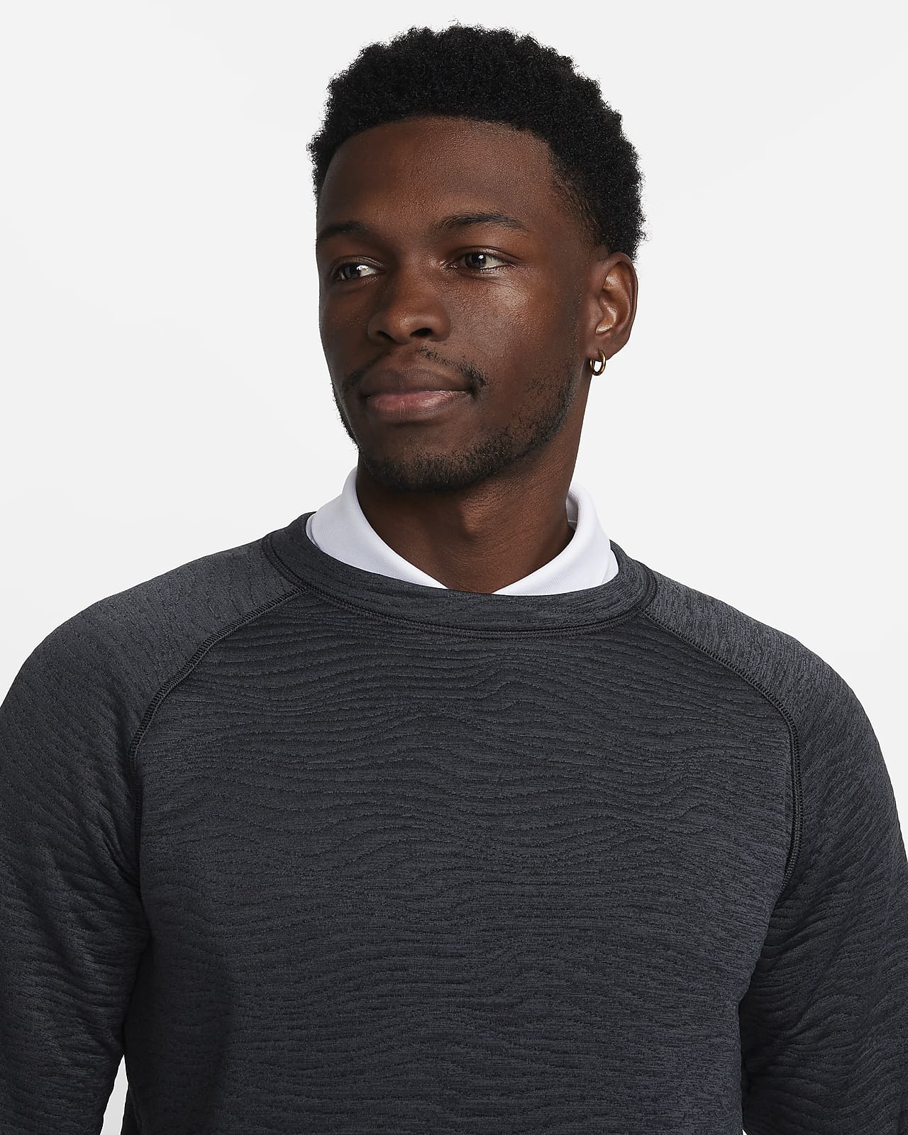 Nike golf best sale jumper grey