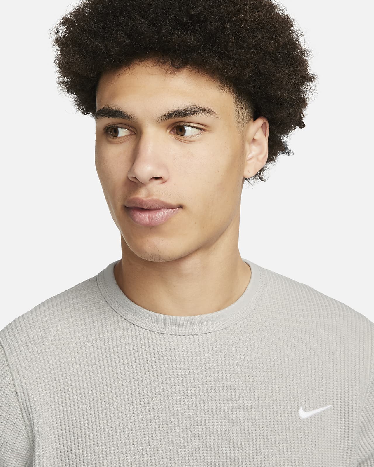 Nike Life Men's Long-sleeve Heavyweight Waffle Top. Nike SA
