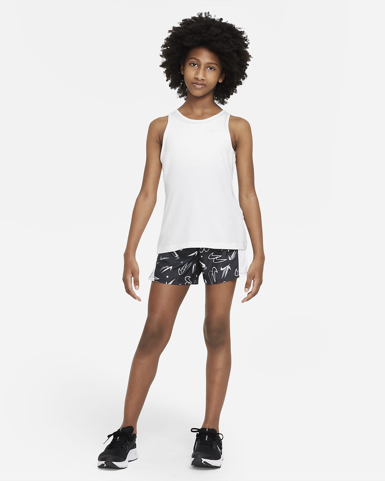 Abolladura blanco como la nieve Majestuoso Nike Dri-FIT 10K2 Big Kids' (Girls') Running Shorts. Nike.com
