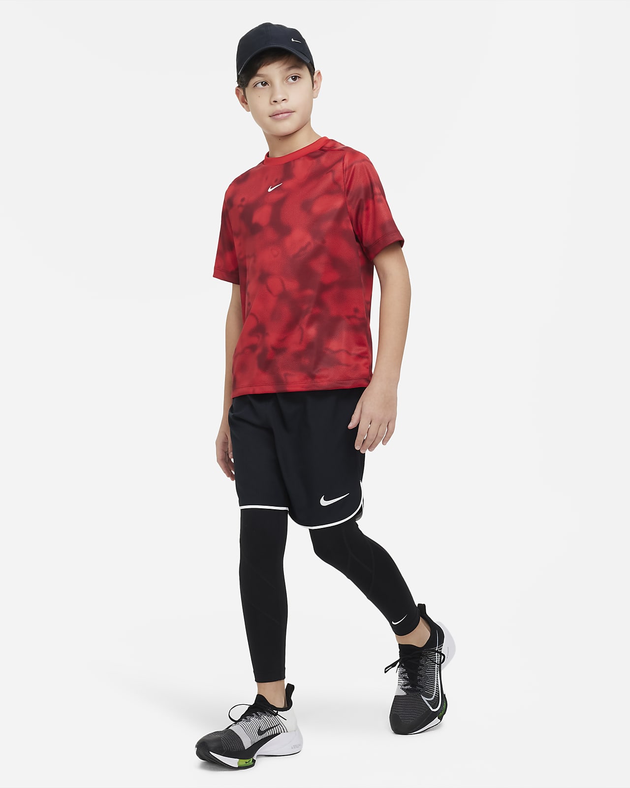 Slijm Haalbaarheid Makkelijk te gebeuren Nike Dri-FIT Multi+ Big Kids' (Boys') Printed Training Top. Nike.com