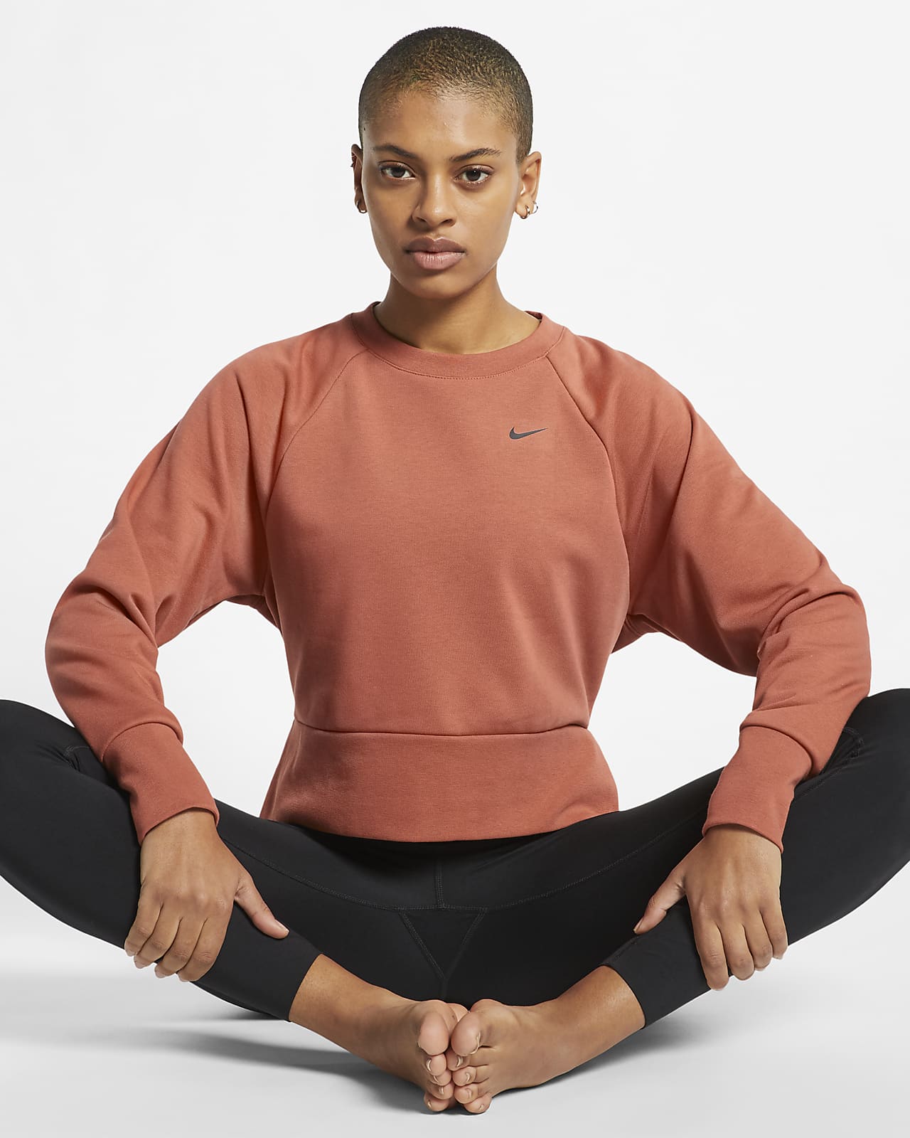 nike long sleeve gym top womens