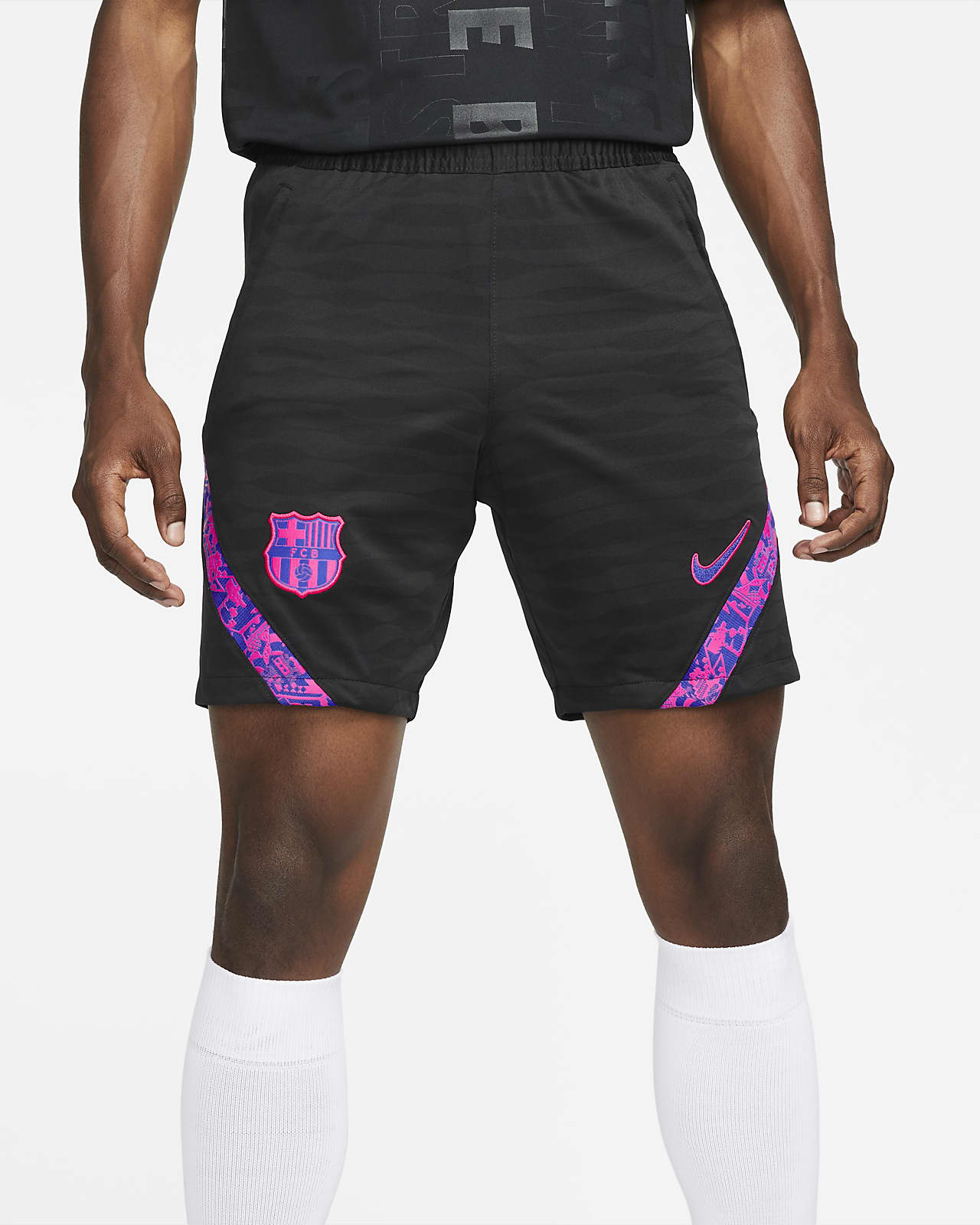 FC Barcelona Strike Pantalón corto de fútbol de tejido Knit Nike Dri-FIT -  Hombre. Nike ES