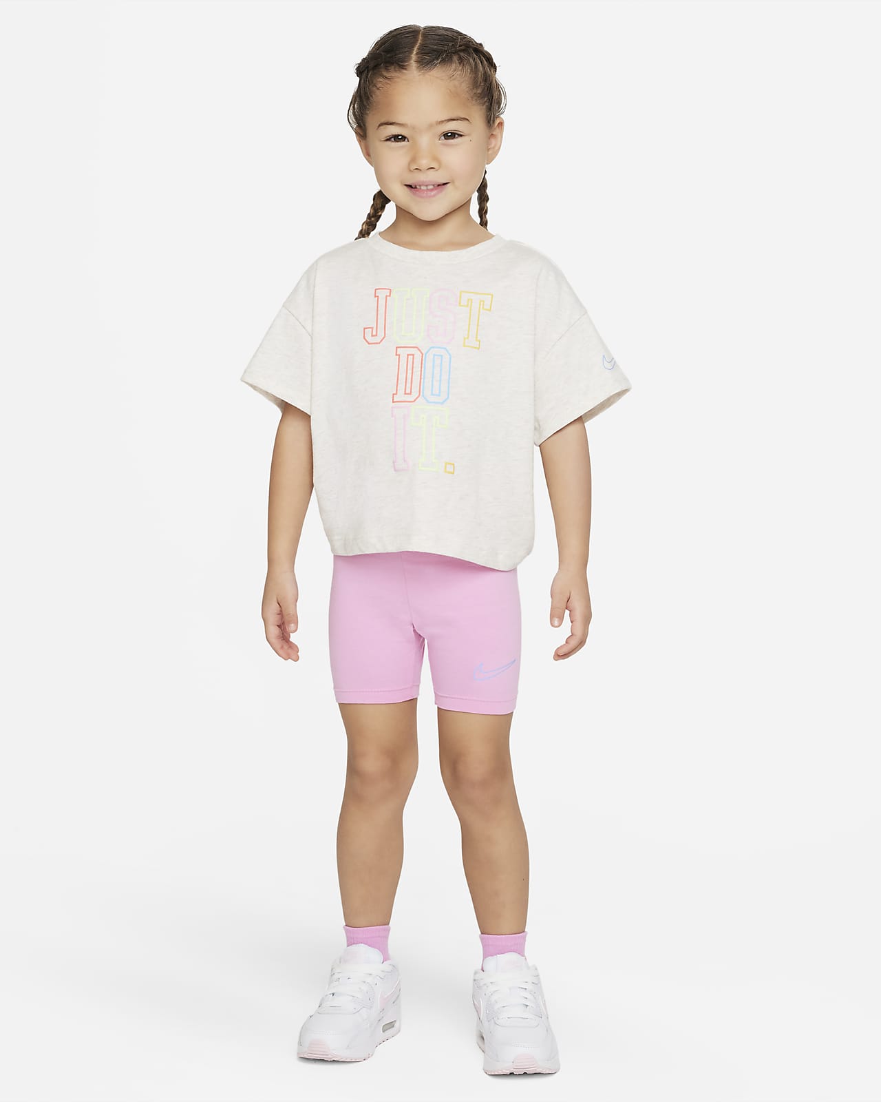 Perforación Pertenecer a Caña Nike Conjunto de camiseta y pantalón corto - Bebé e infantil. Nike ES