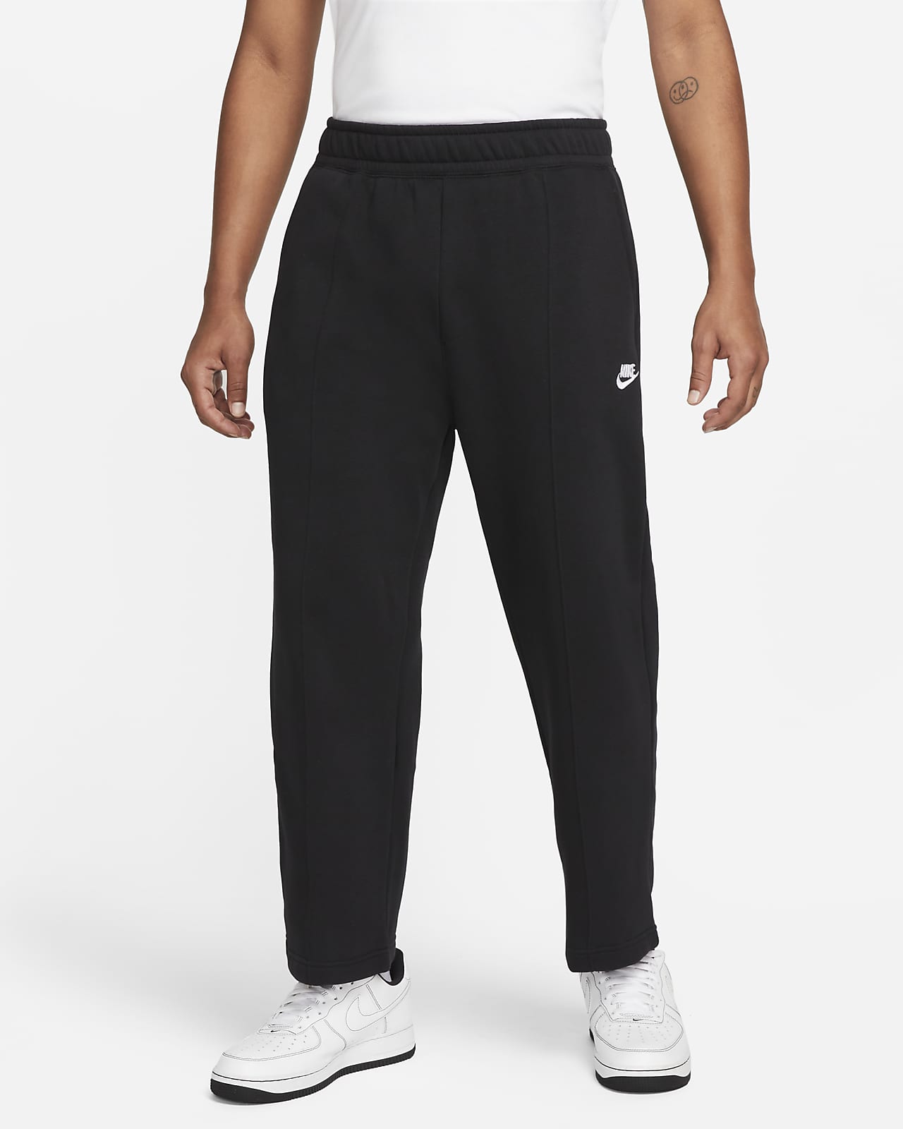 Nike Capri Pants Womens Sportswear Jersey Cotton Loose Fit Black Size Small  for sale online | eBay