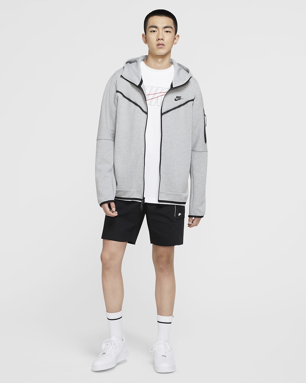 Nike Sportswear Tech Fleece Men'S Full-Zip Hoodie. Nike Vn