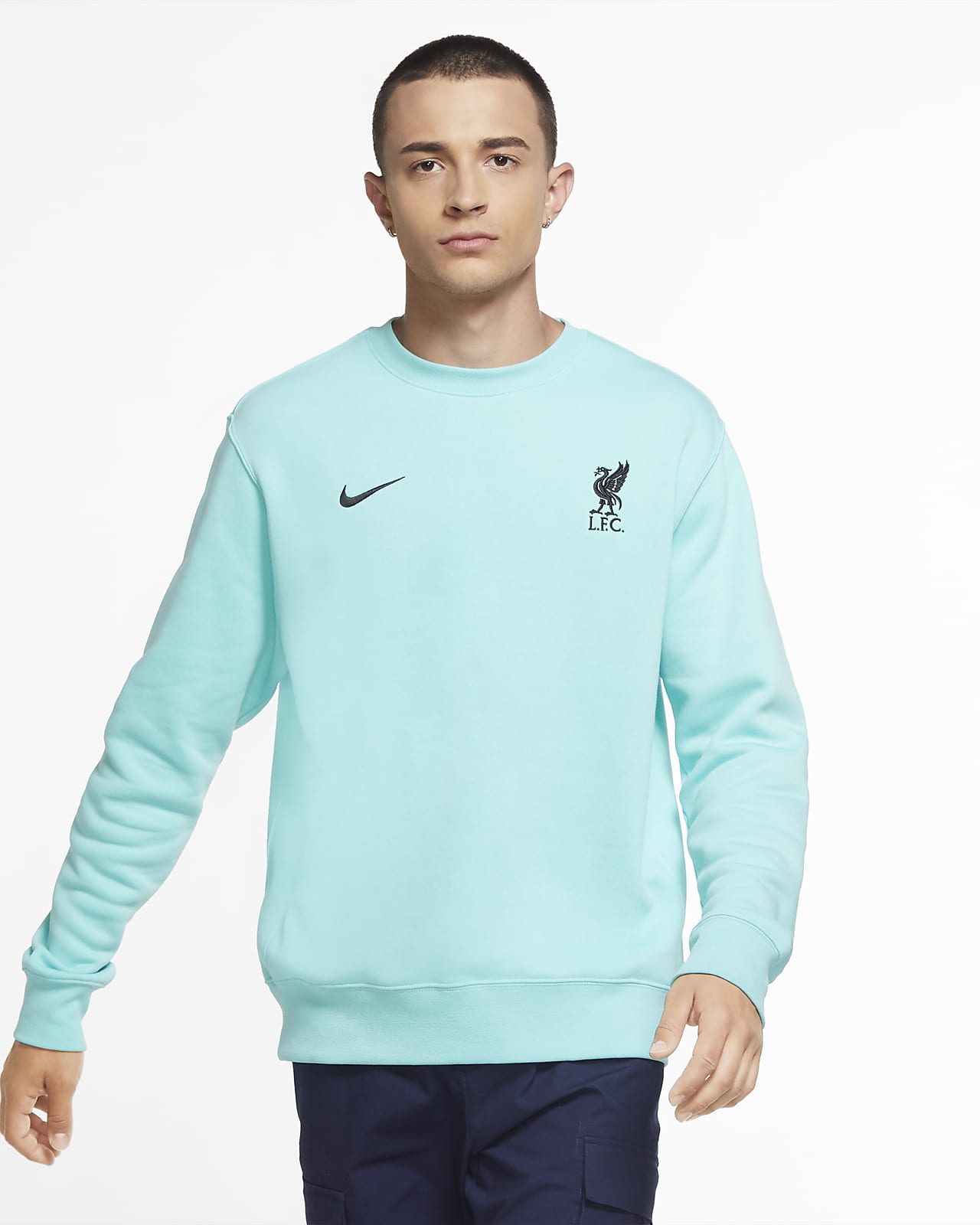 Sudadera de tejido Fleece para hombre Liverpool FC. Nike.com