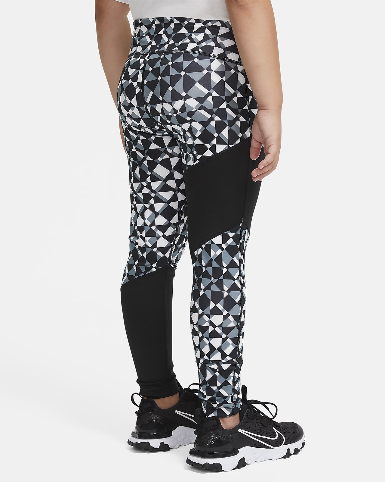 nike training all over print tights