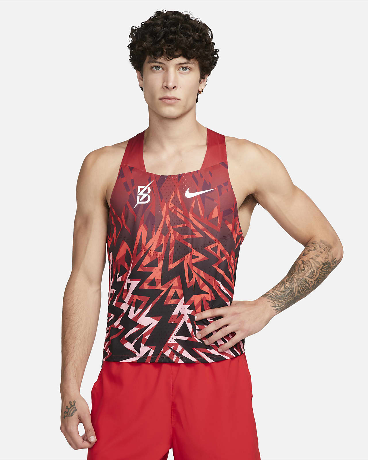 爆買いHOT【Mサイズ】Aeroswift Singlet (Pro Elite デザイン) ウォーキング・ランニングウェア