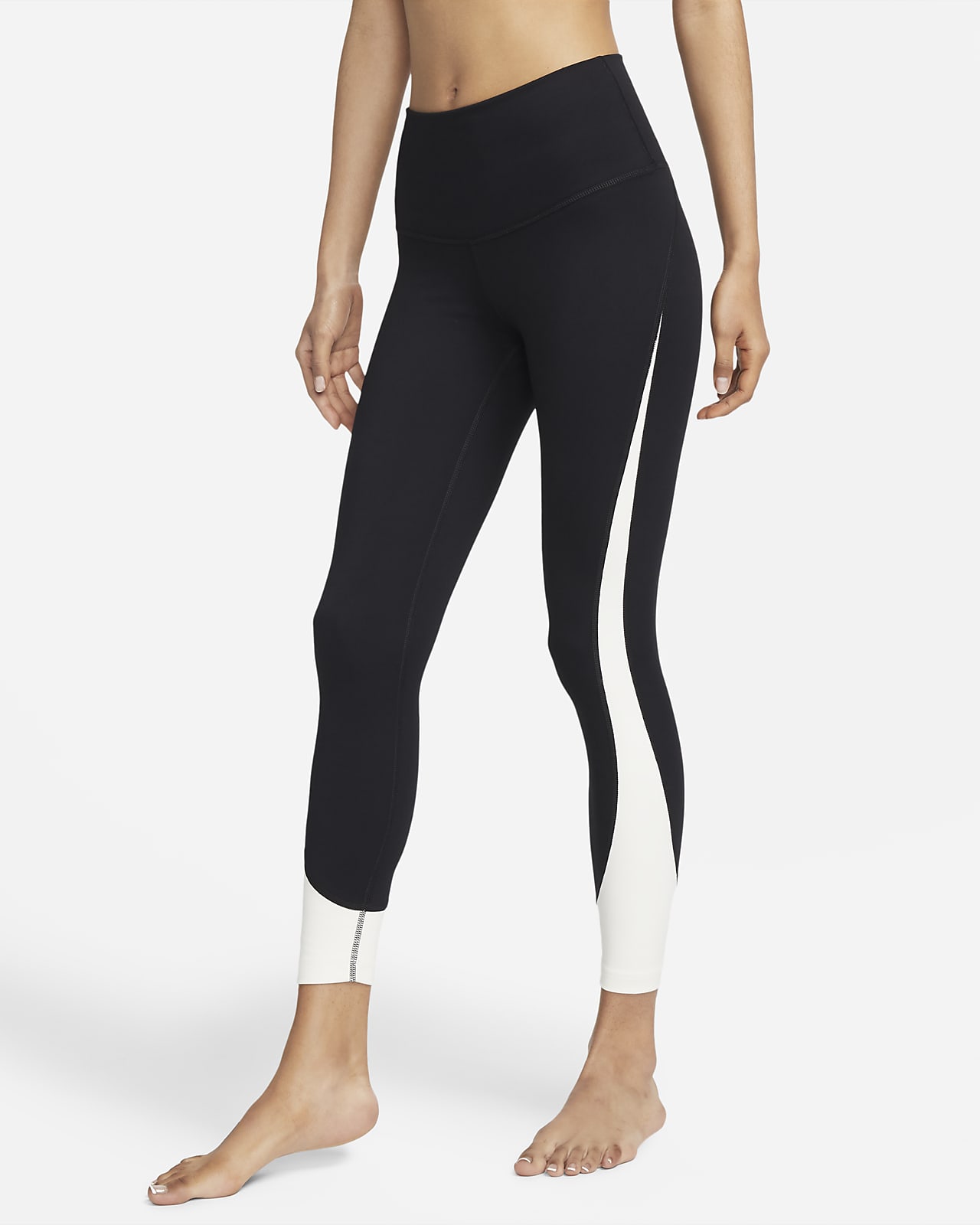 Nike Yoga Dri-FIT leggings i 7/8 lengde med høyt liv til dame
