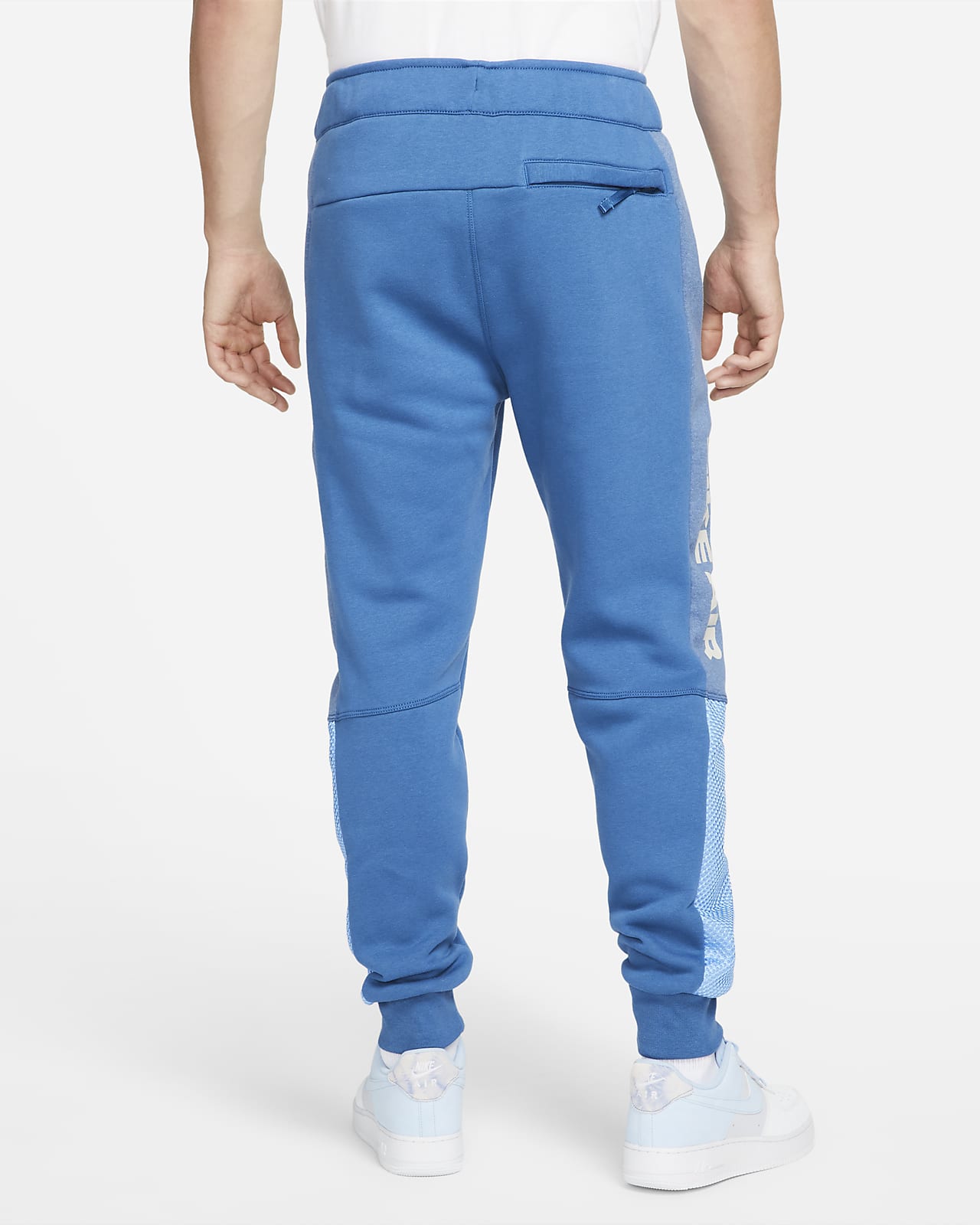 Pantaloni jogger in fleece con rovescio spazzolato Nike Air - Uomo. Nike IT