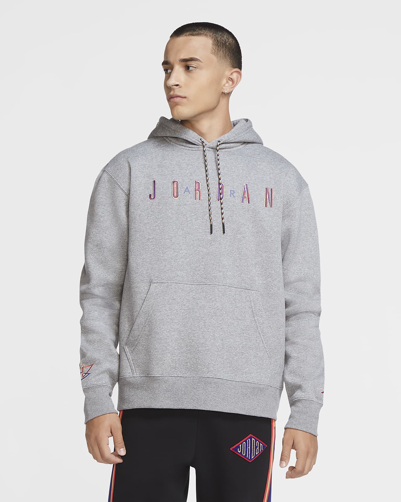bluza air jordan dna fleece crew