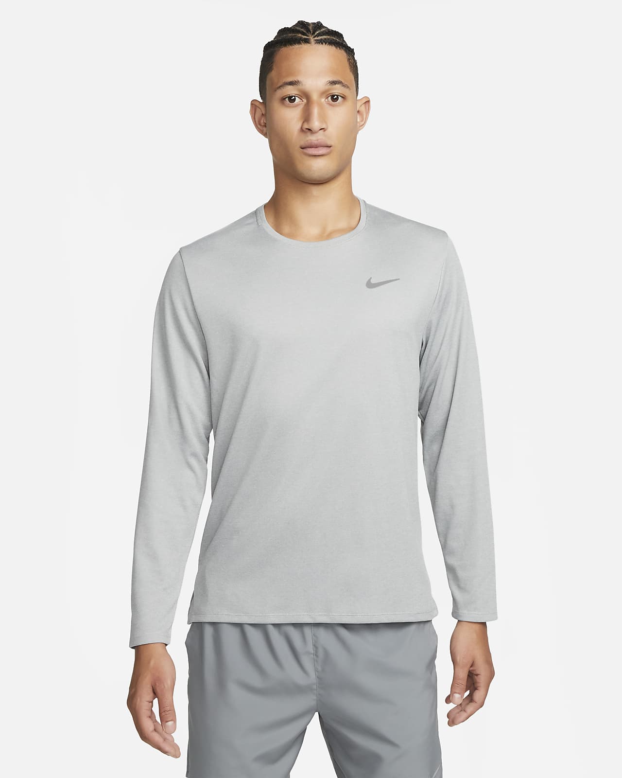 Nike Miler Men's UV Long-Sleeve Running Top.