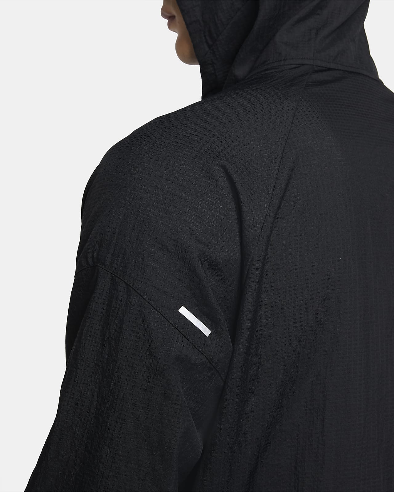 nike running jacket grey