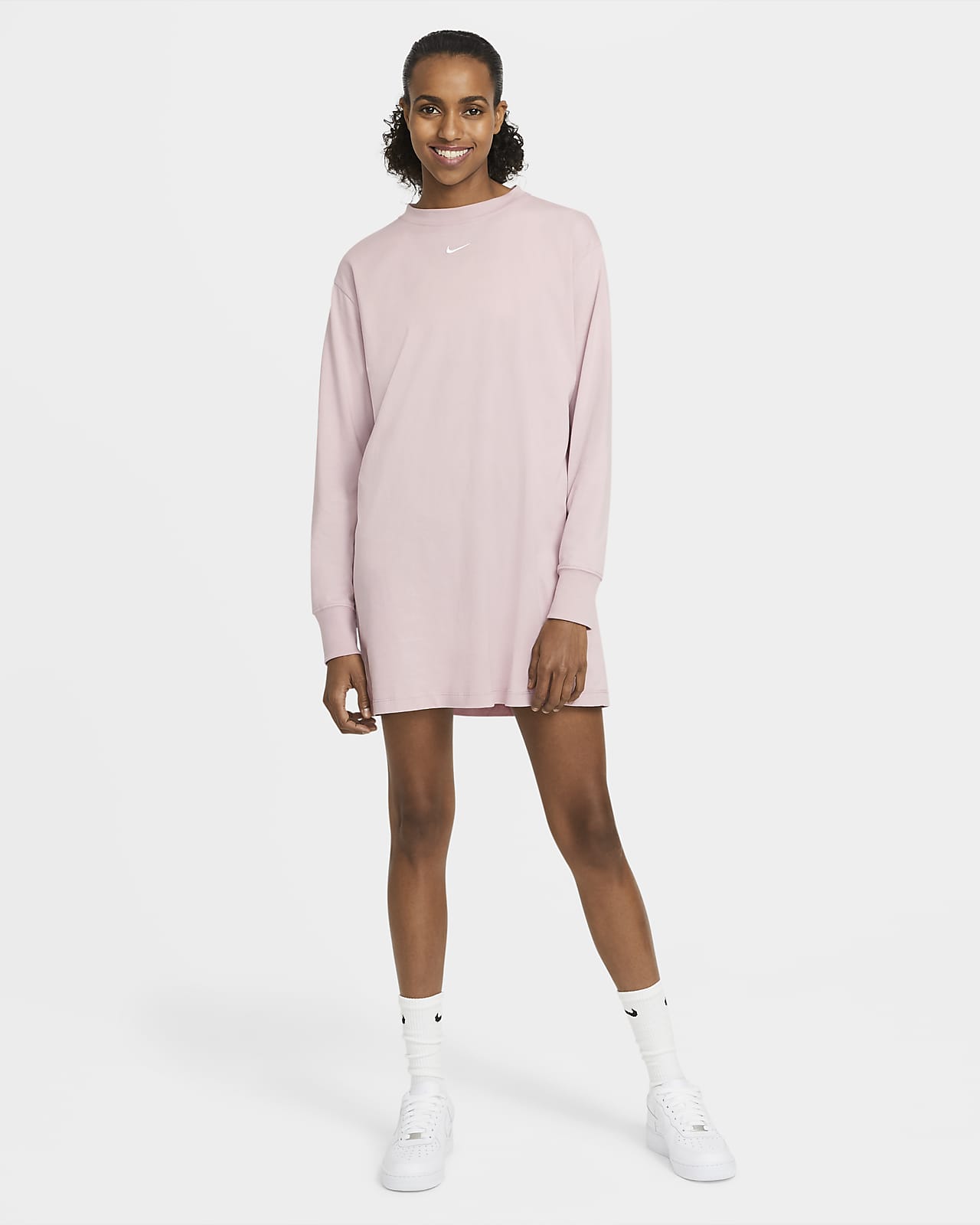 nike sportswear essential women's fleece dress