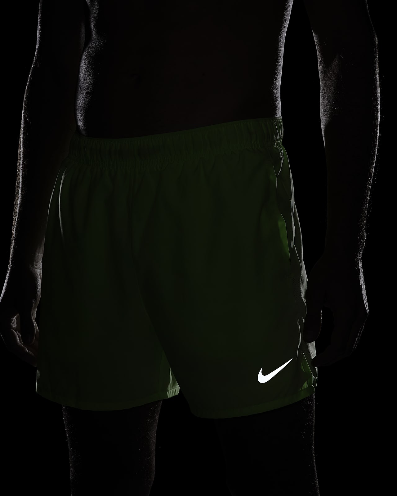 Nike Short Running Hombre Dri-Fit Challenger Brief-Lined negro