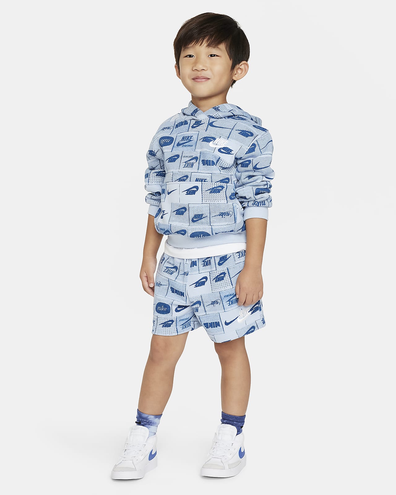 Nike Sportswear Printed Club Toddler Shorts