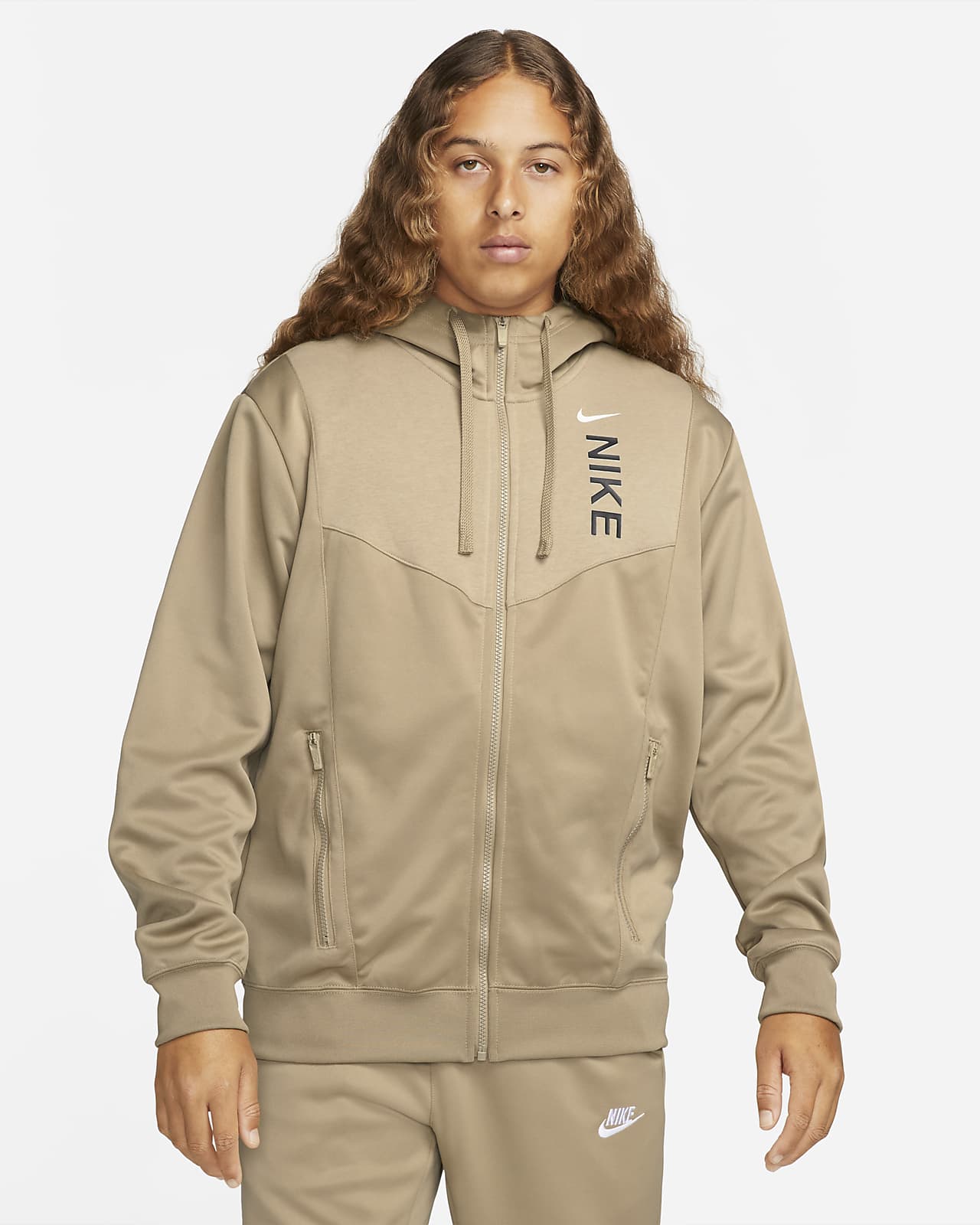 Nike Sportswear Hybrid Hoodie met rits voor heren