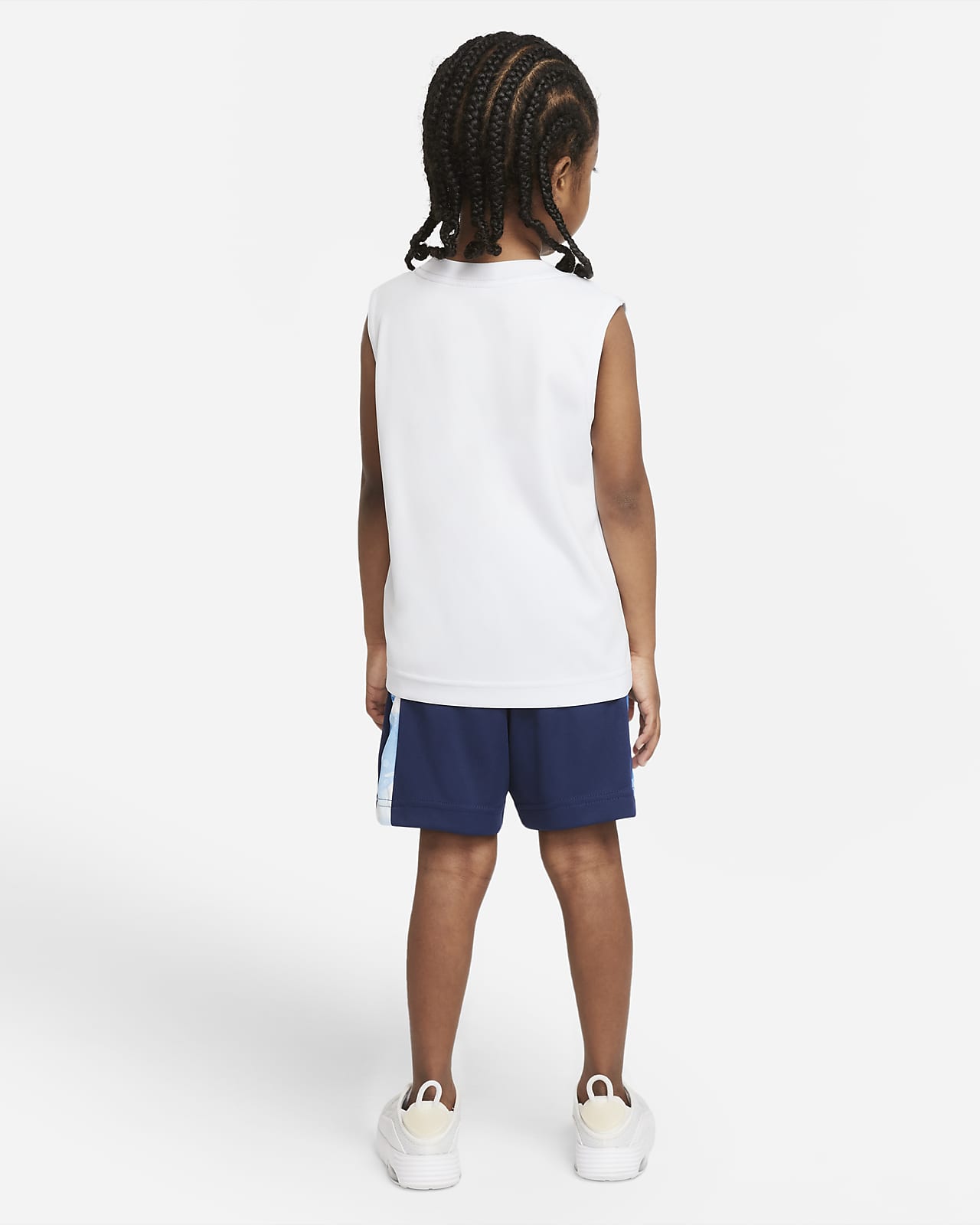 Conjunto de camiseta de tirantes y shorts para bebé Nike Air. Nike.com