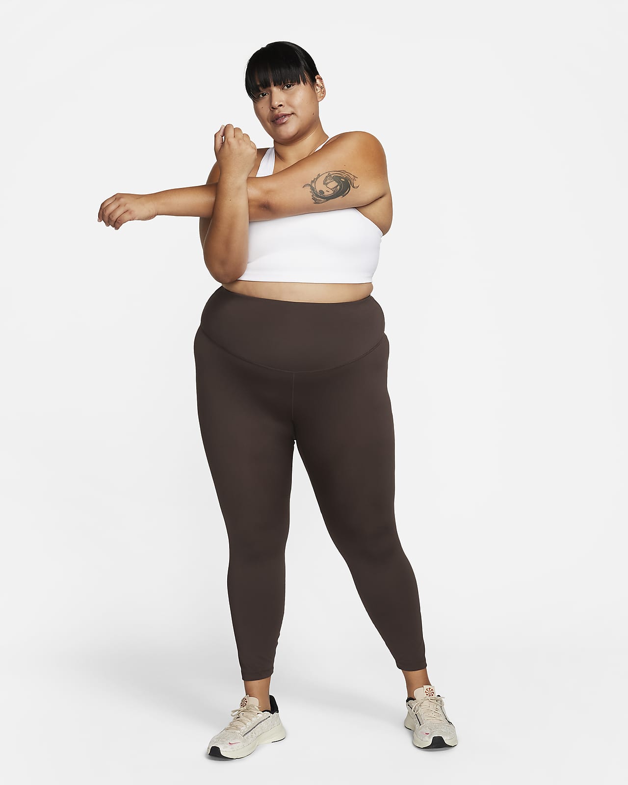 Leggings de cintura subida Nike One para mulher (tamanhos grandes)