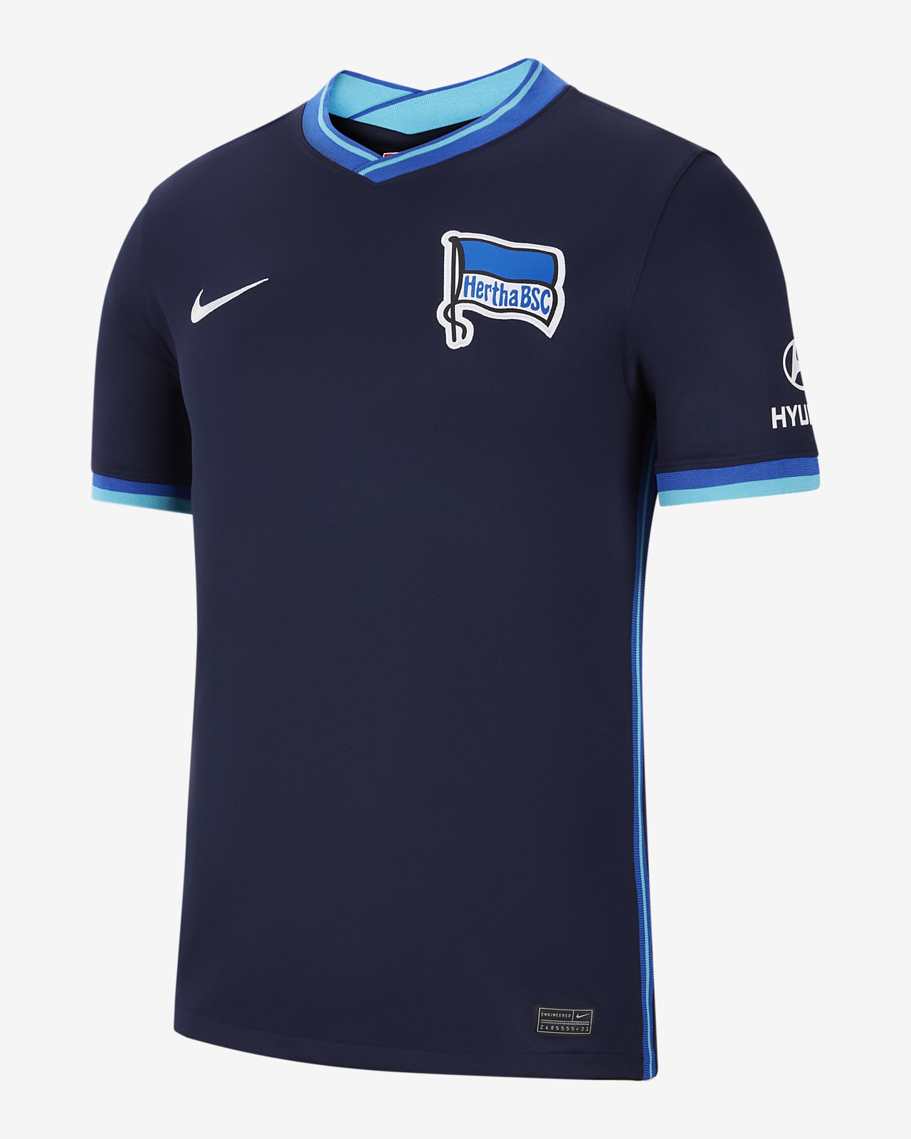 Hertha BSC 2021/22 Stadium Away Men's Football Shirt. Nike RO