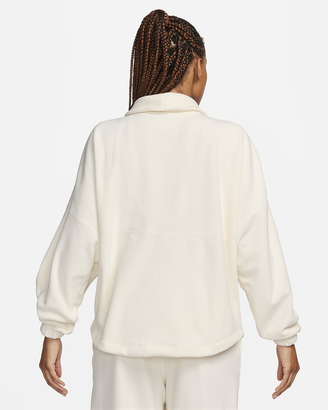 Nike Therma-FIT One Women's Oversized Long-Sleeve Fleece Top. Nike CA