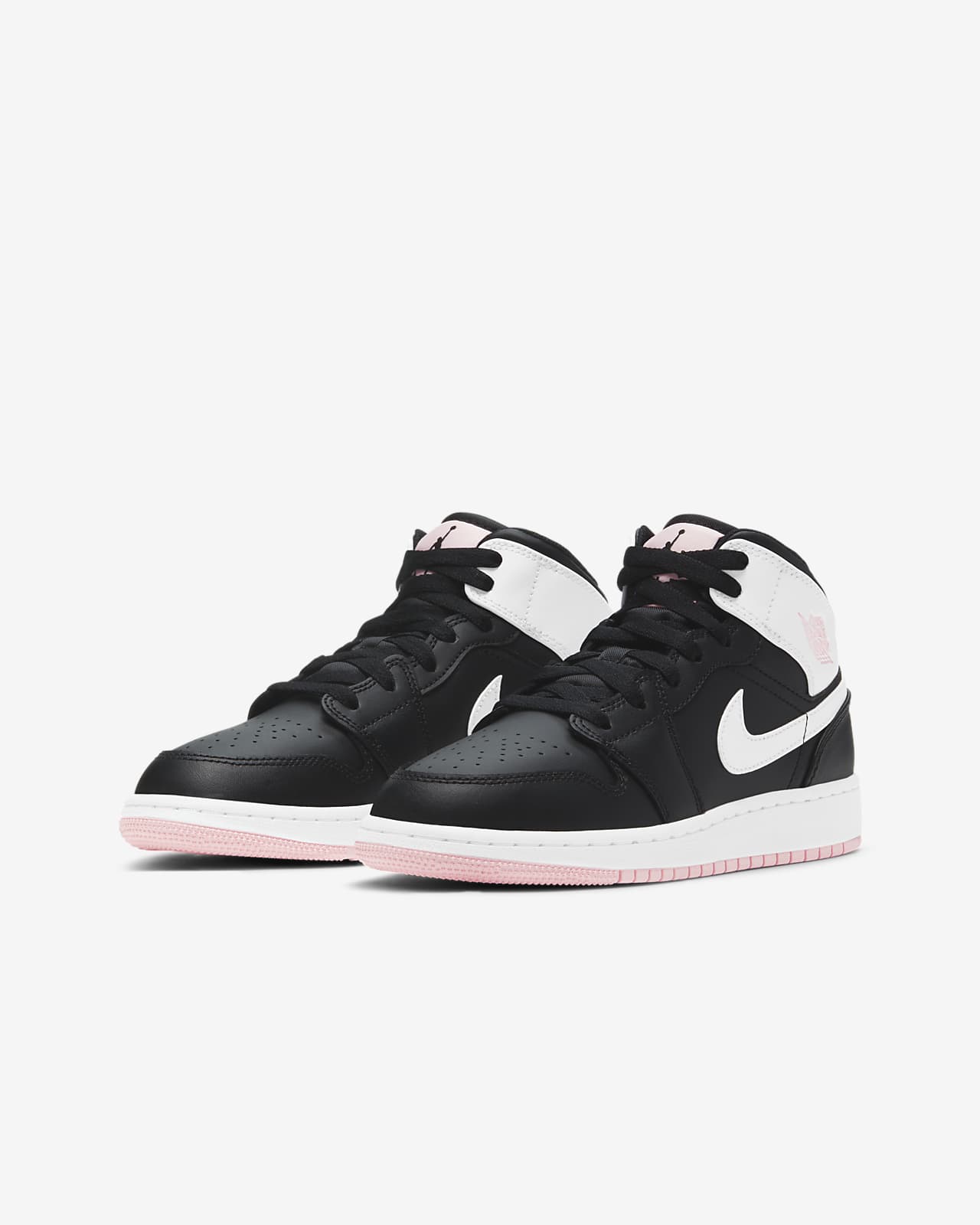 Air Jordan 1 Mid Big Kids' Shoe. Nike JP