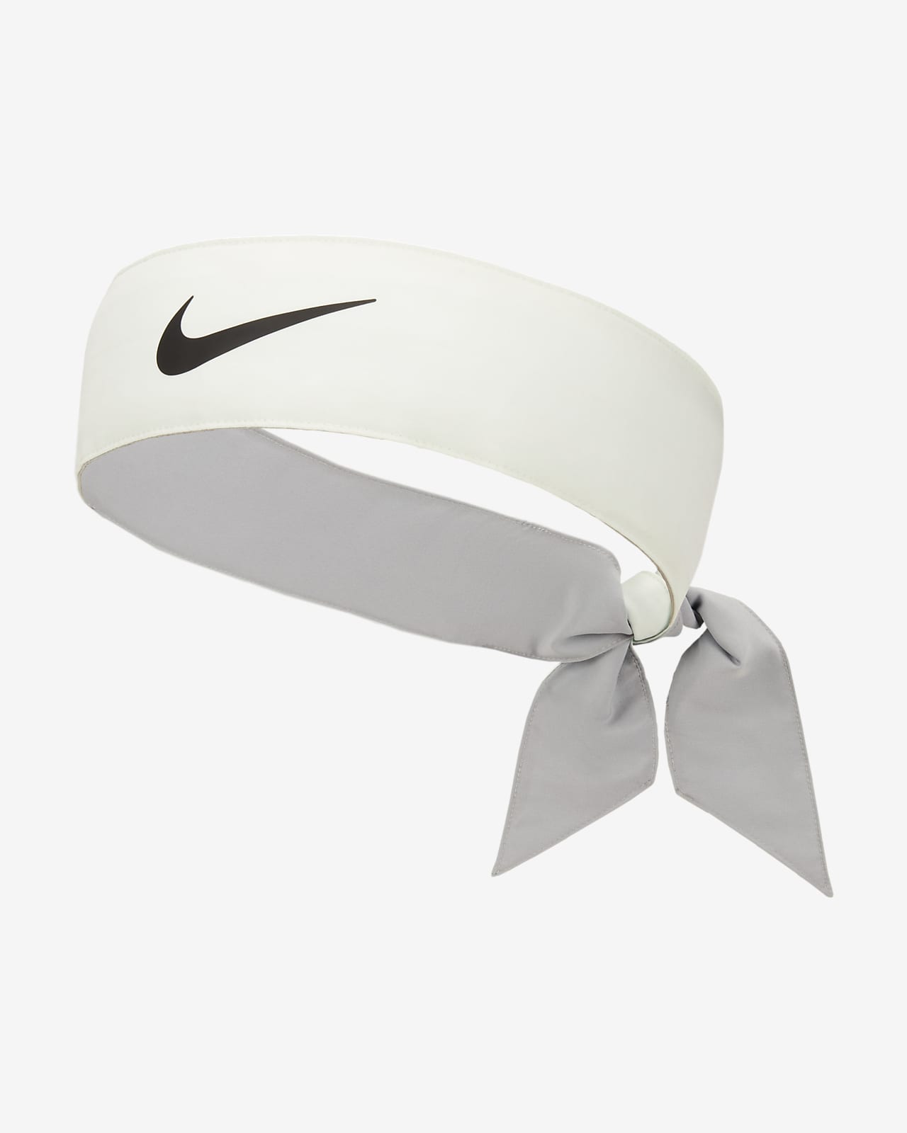 Bandeau tennis à nouer Nike Headband Premier coloris rouge et blanc