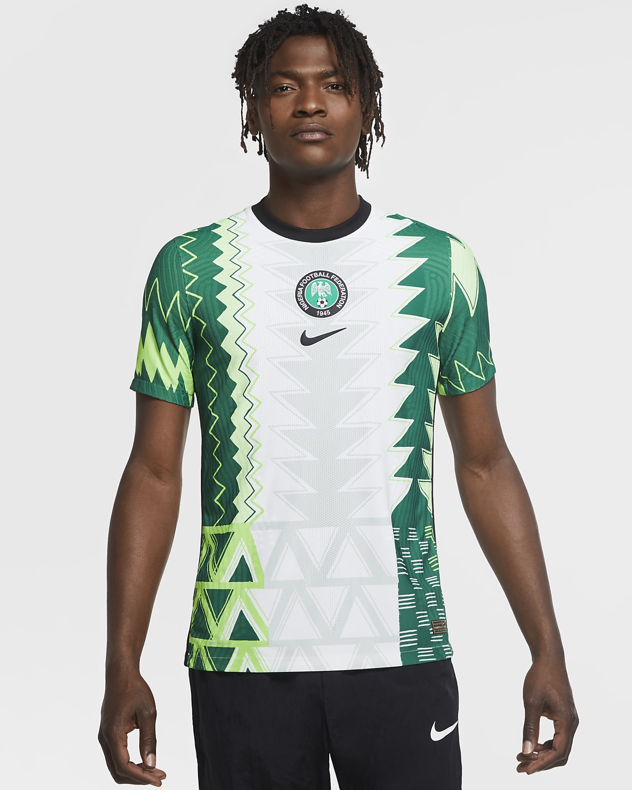 Nigeria 2020 Vapor Match Home Men's Soccer Jersey