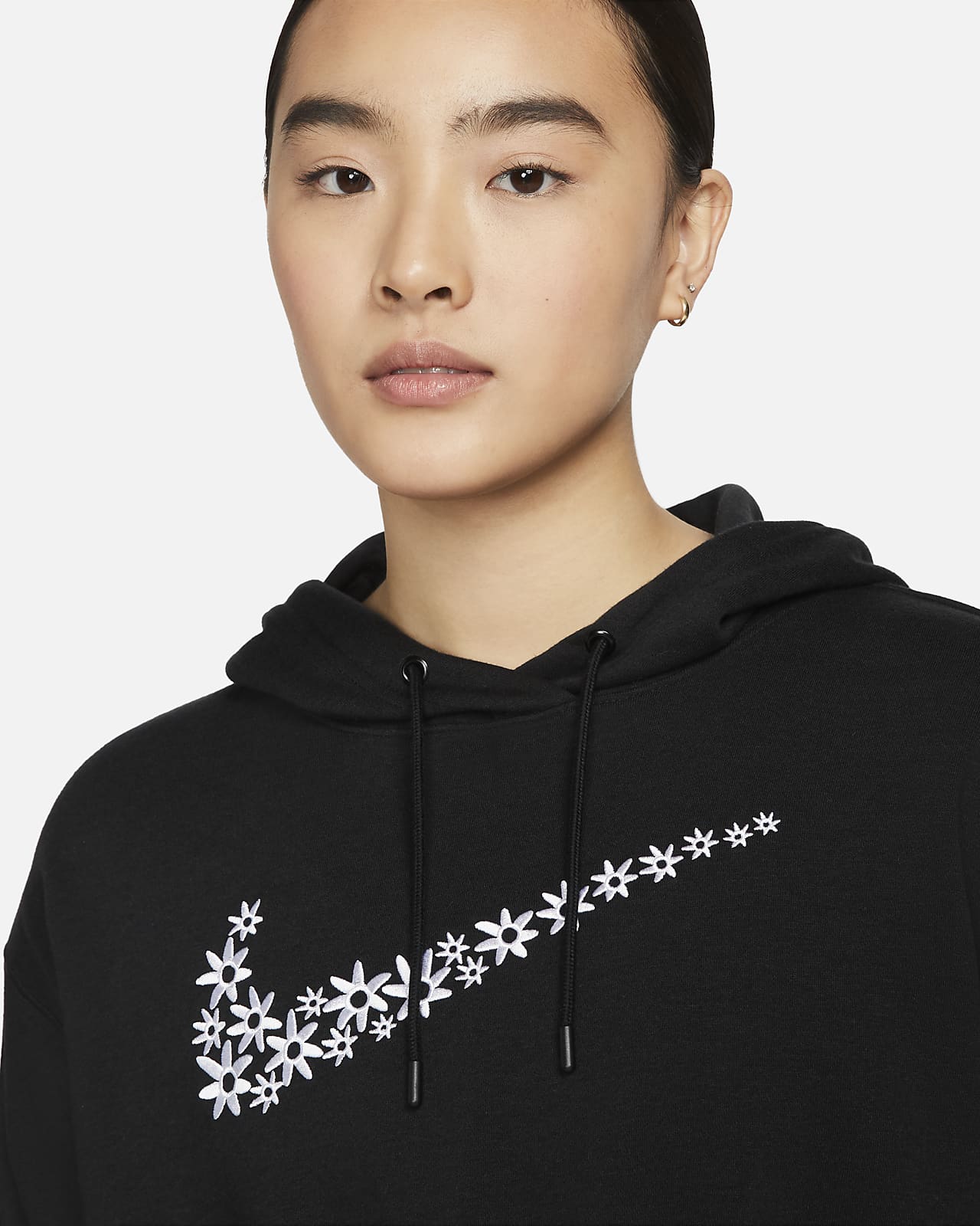 Nike sweatshirt sales with flowers