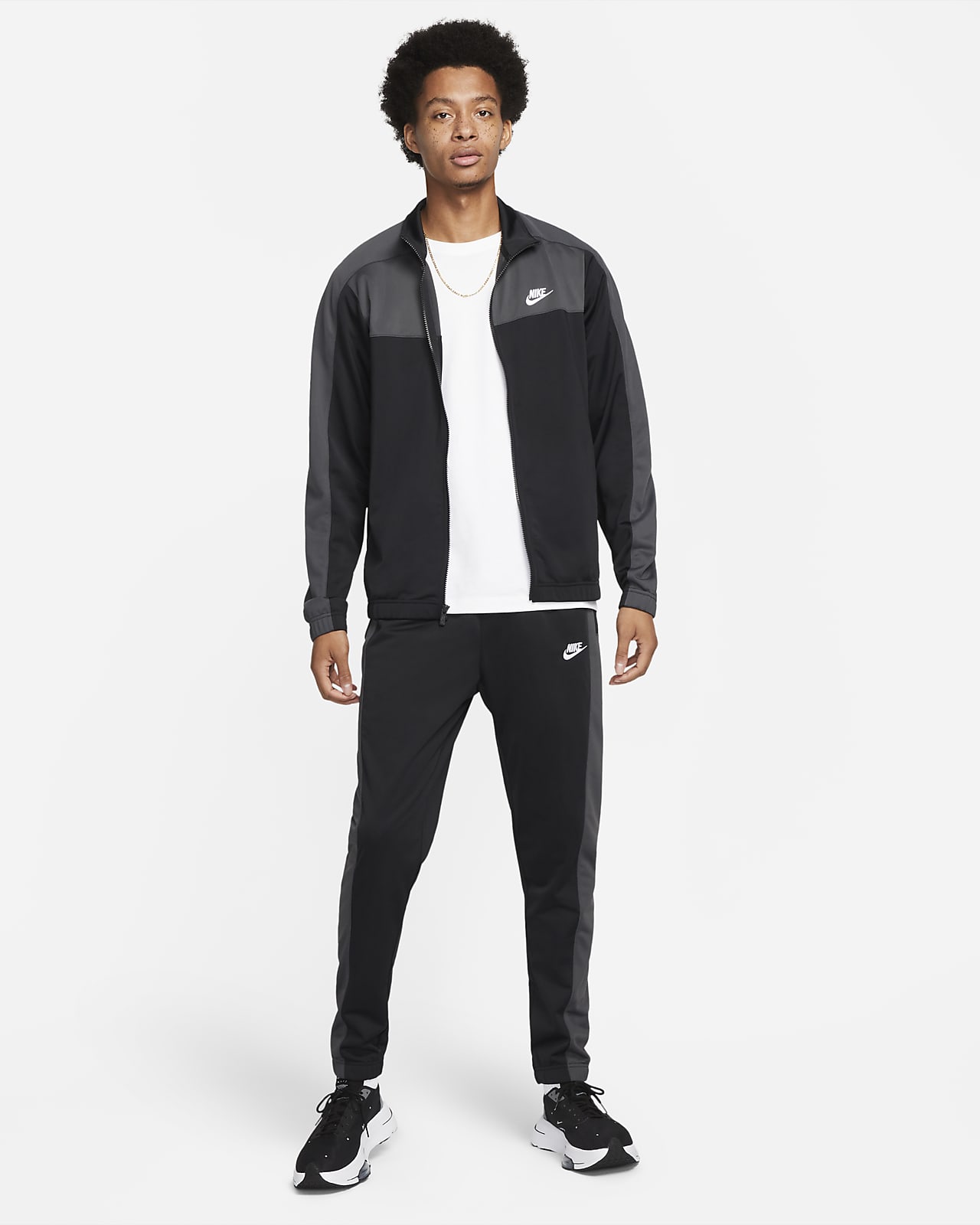 Nike Sportswear Essential Track Suit Black