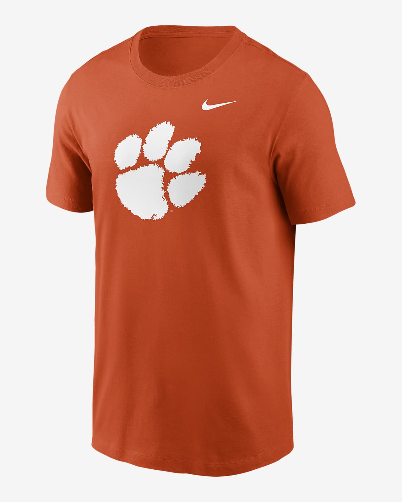 Playera universitaria Nike para hombre Clemson Tigers Primetime Evergreen Logo