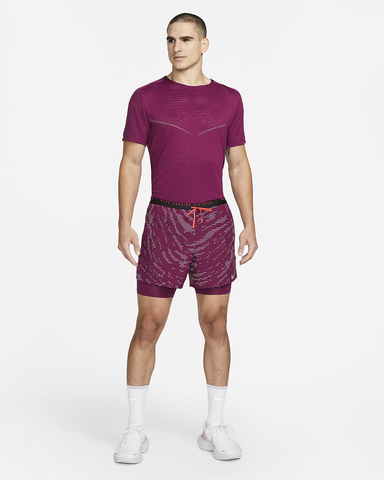 Nike DriFIT Run Division Flex Stride Men's 2In1 13cm (approx