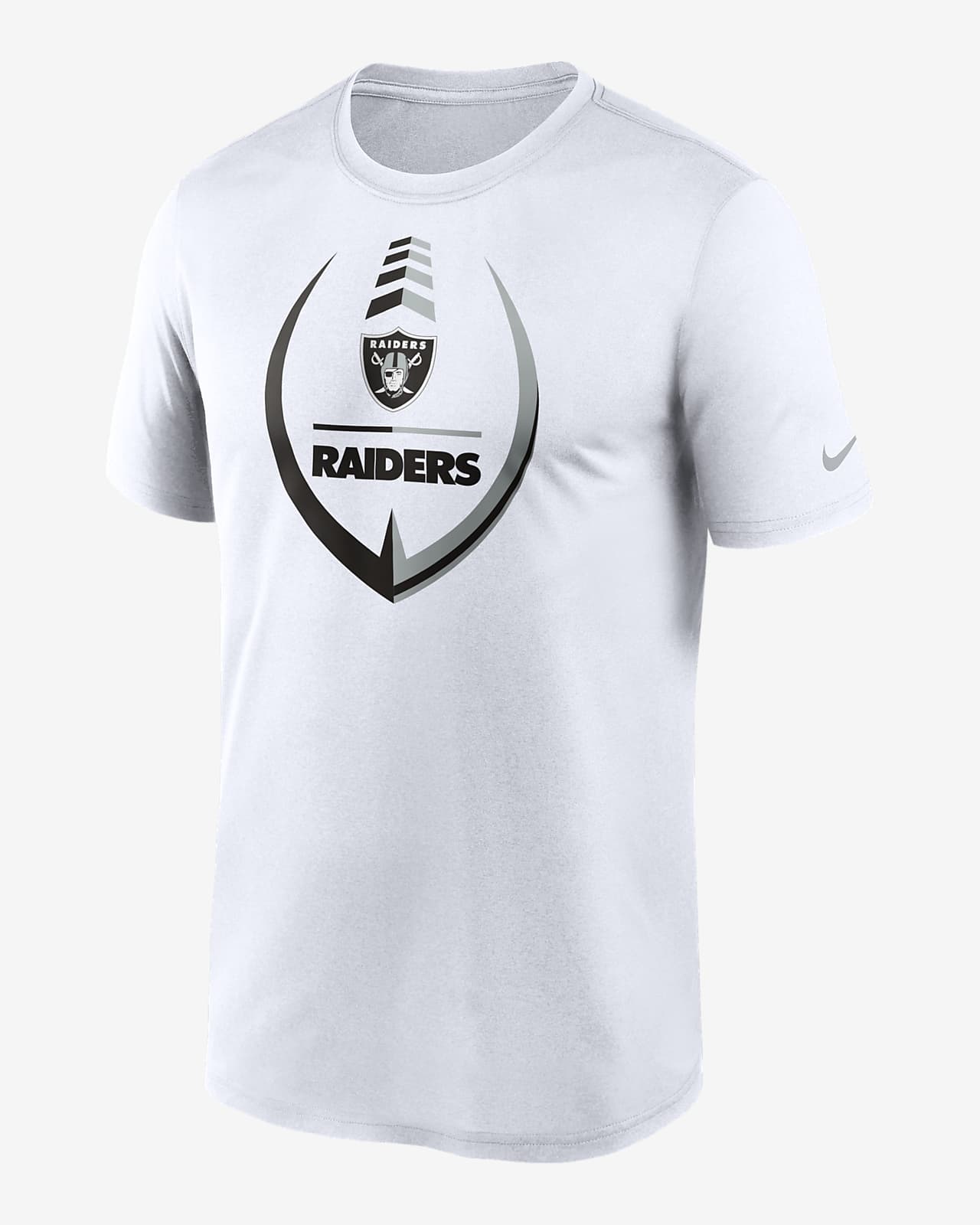 Men's Nike Las Vegas Raiders Heather Charcoal Property of Legend Performance T-Shirt Size: Small