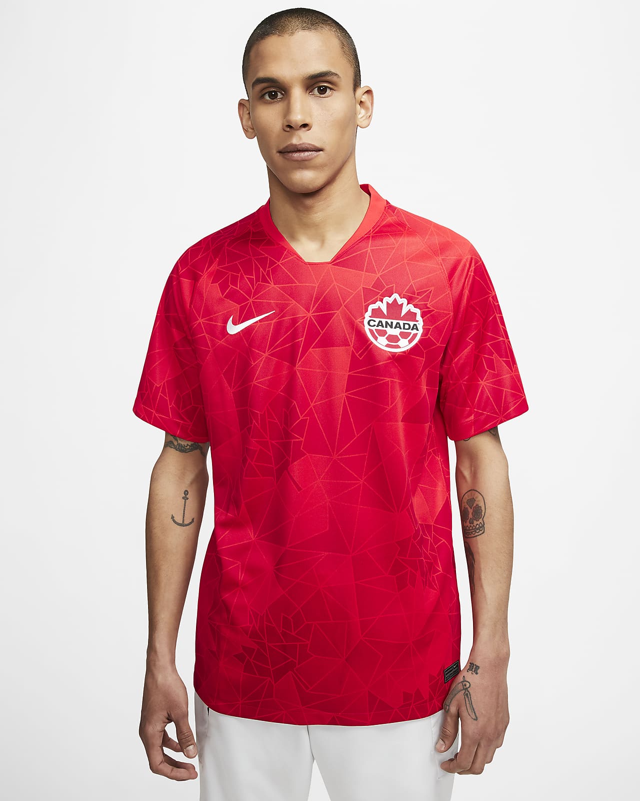 Camiseta de fútbol de local para hombre Stadium de Canadá 2020. Nike.com