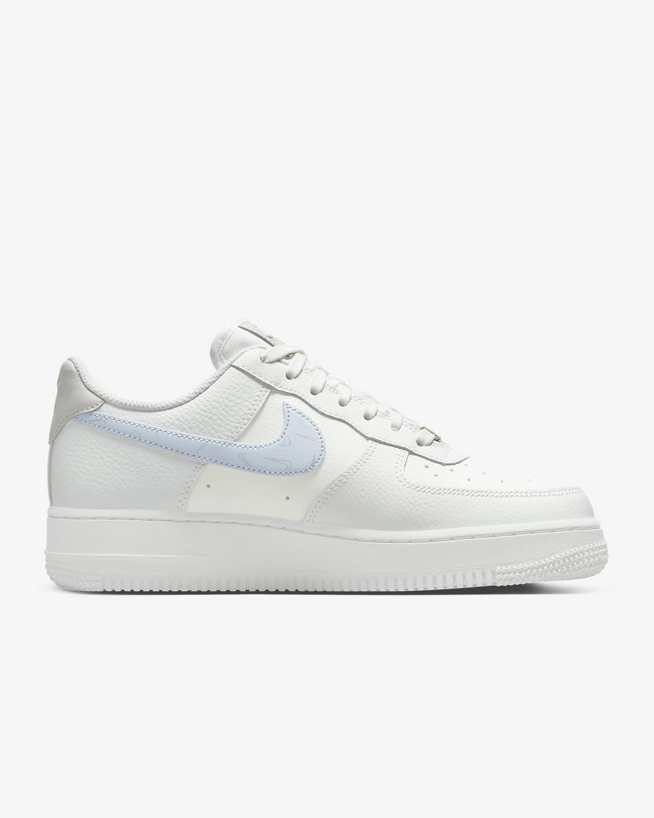 nike air force light silver