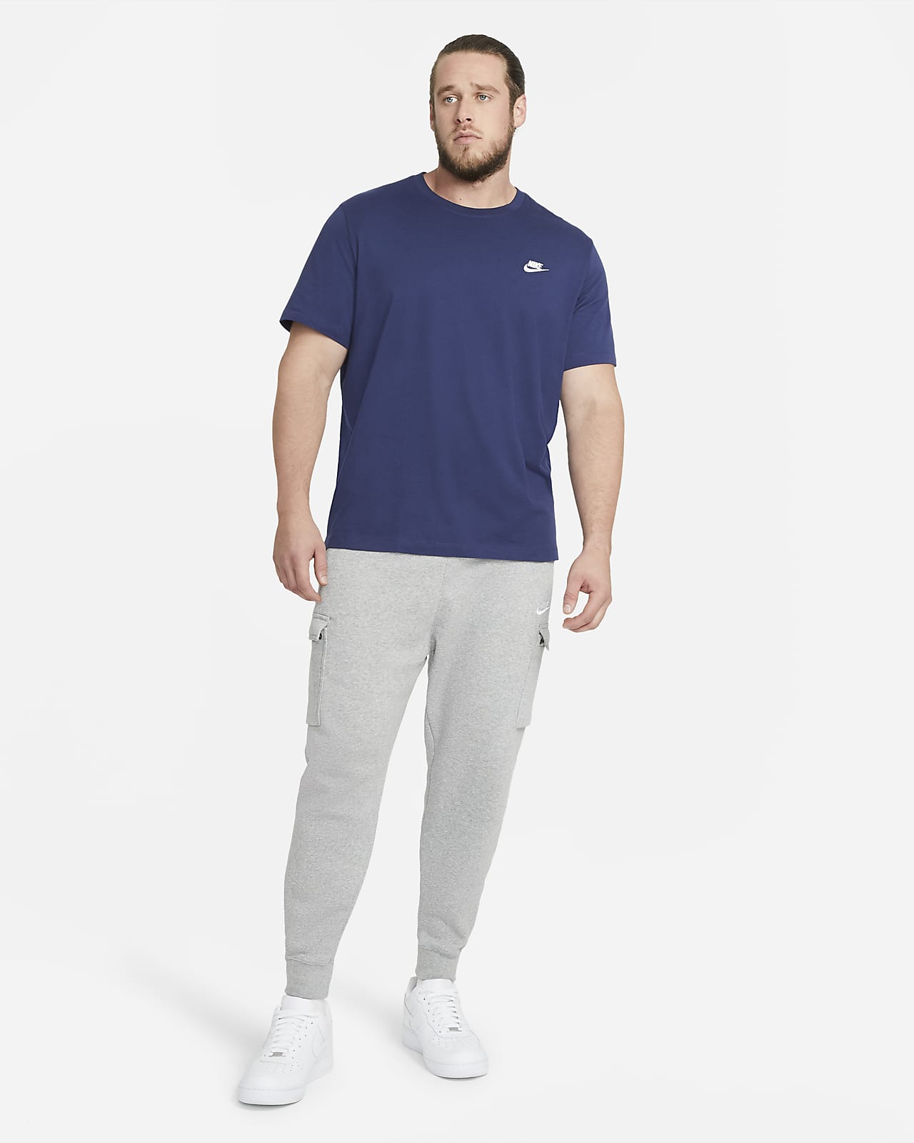 Nike Sportswear Club Men's Long-sleeve T-shirt. Nike LU