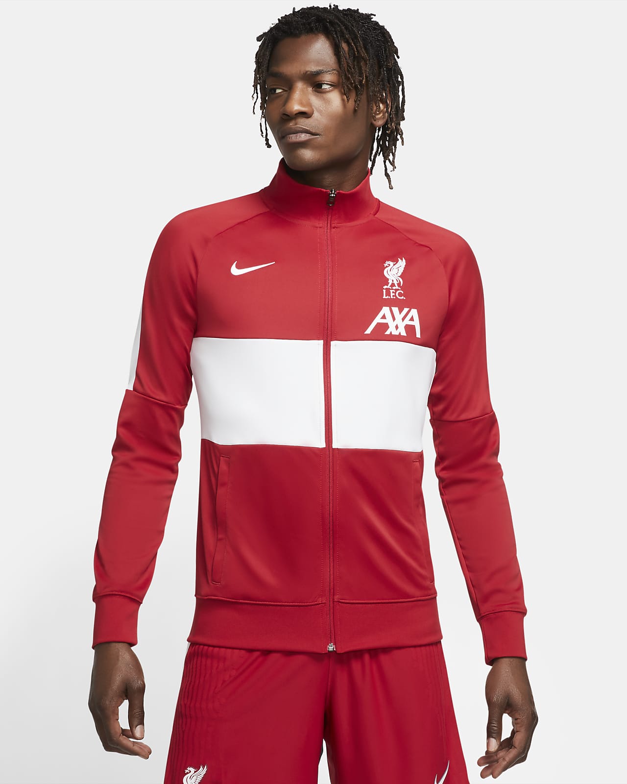 Liverpool FC Men's Soccer Track Jacket 