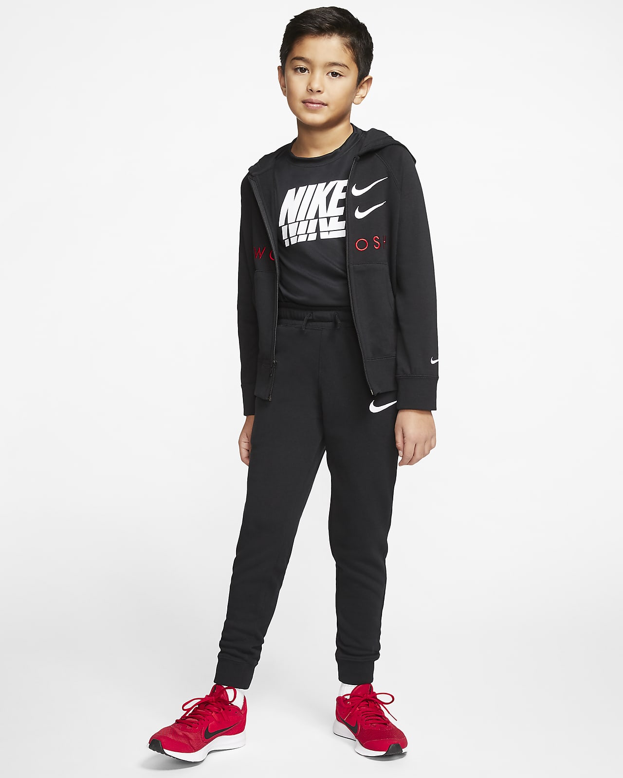 nike swoosh hoodie boys