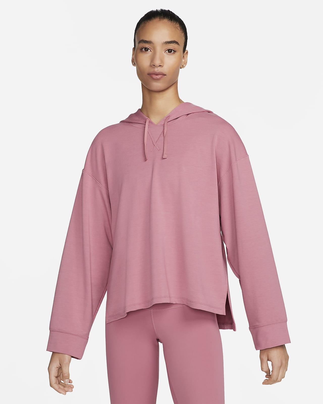 Nike Yoga DriFIT Women's Fleece Hoodie. Nike SI