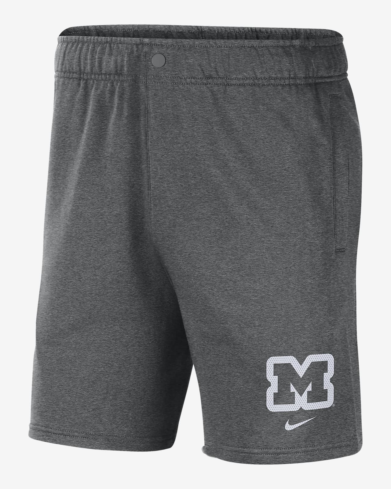 Michigan Men's Nike College Fleece Shorts