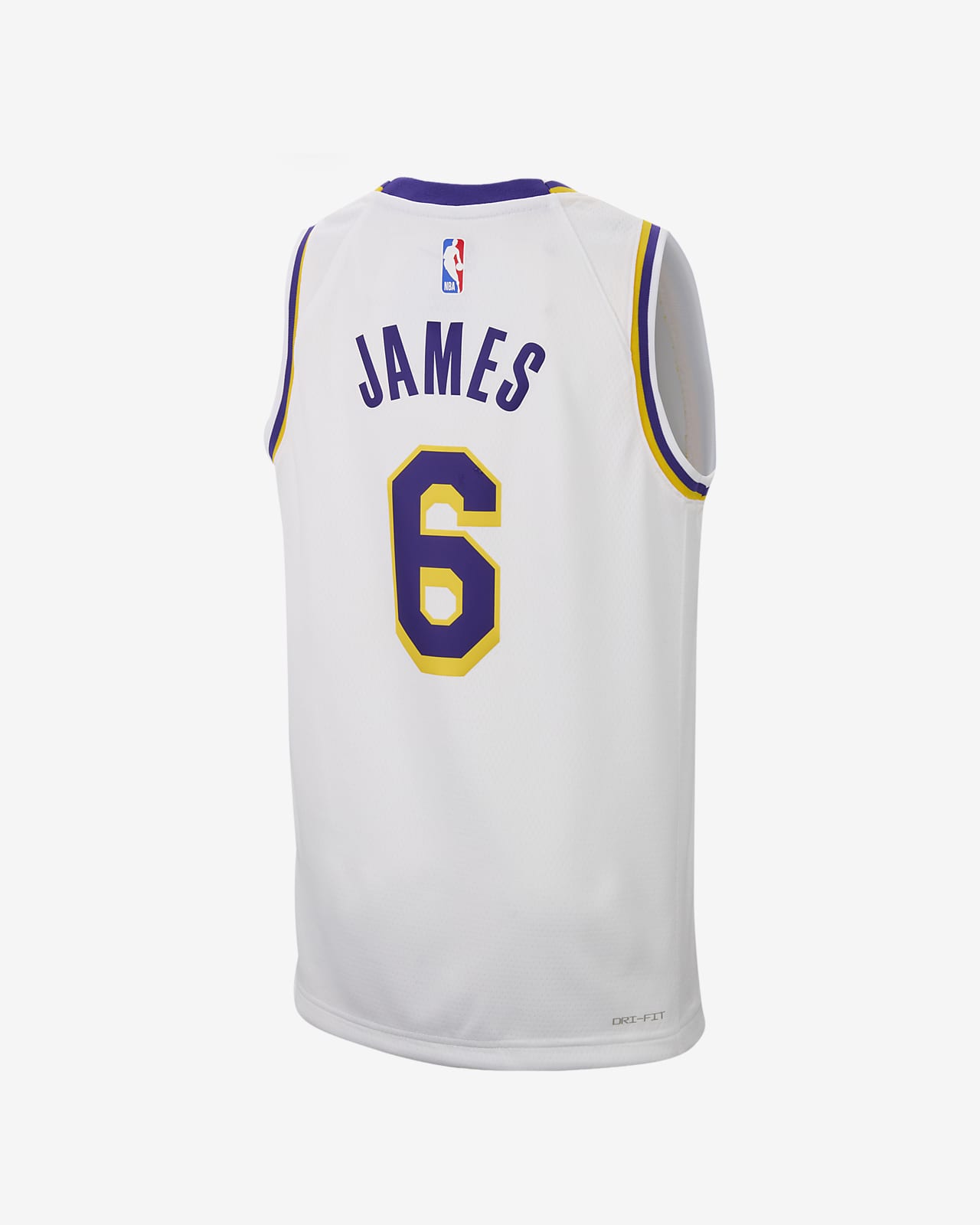 Los Angeles Lakers Association Edition 2022/23 Nike Dri-FIT NBA Swingman  Jersey.