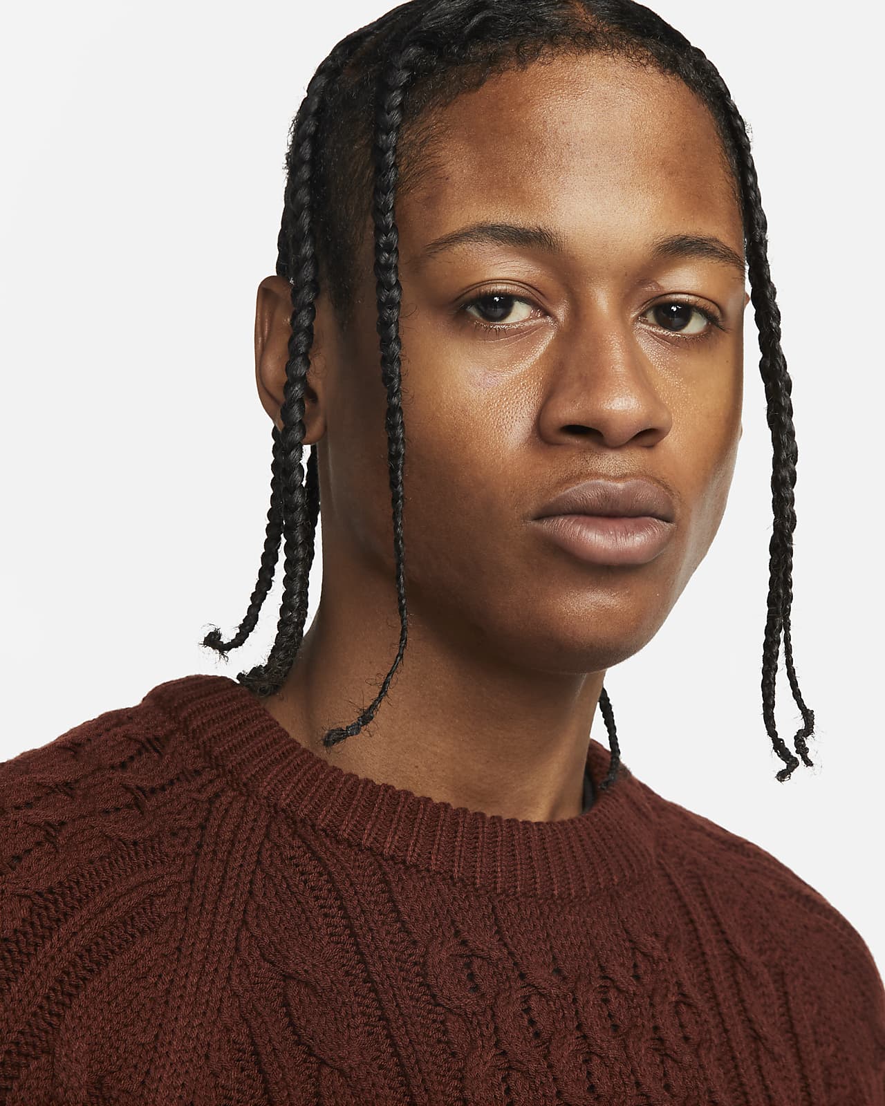 Nike Sportswear Men's CableKnit Jumper. Nike RO