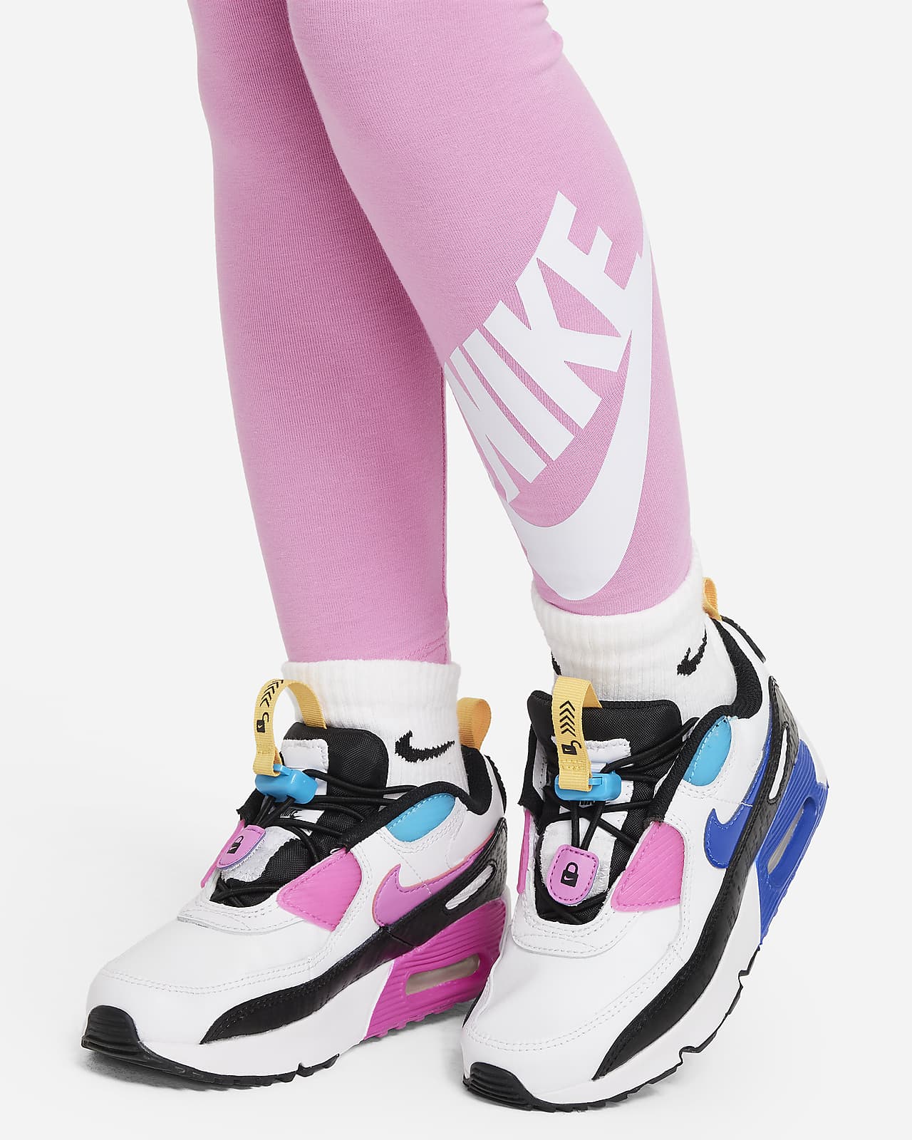Nike Sportswear Leg-A-See Little Kids' Leggings.