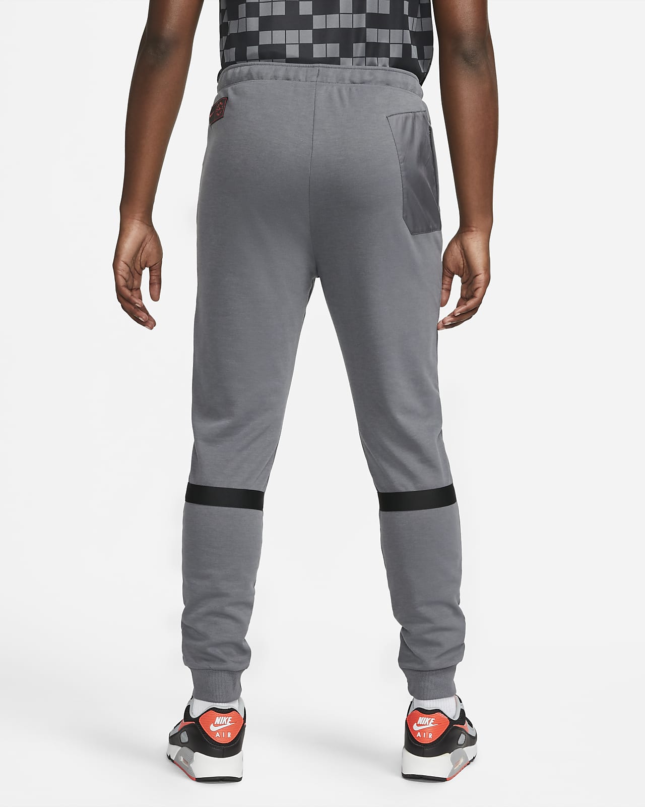 gray nike football pants