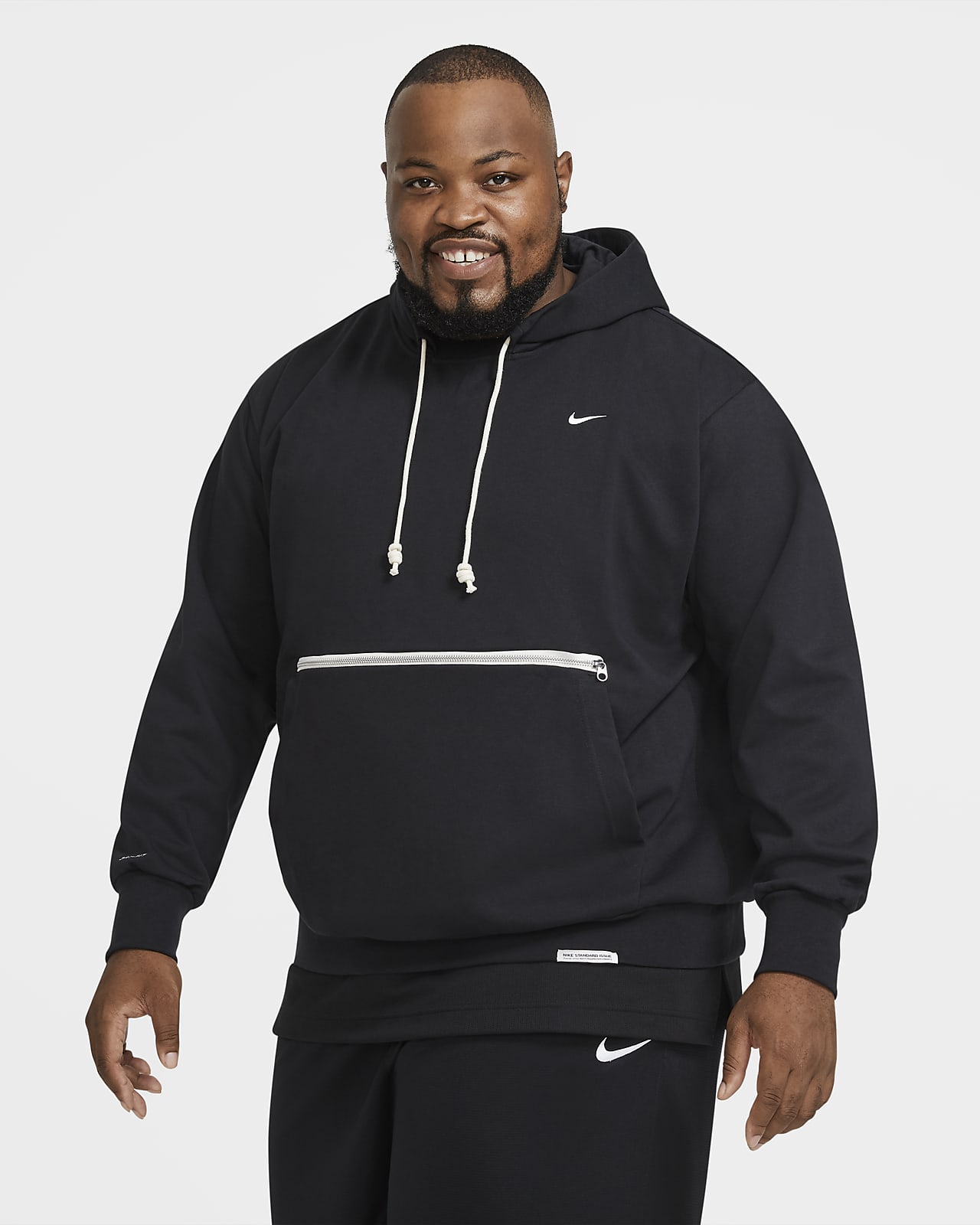 nike standard issue men's basketball pullover hoodie