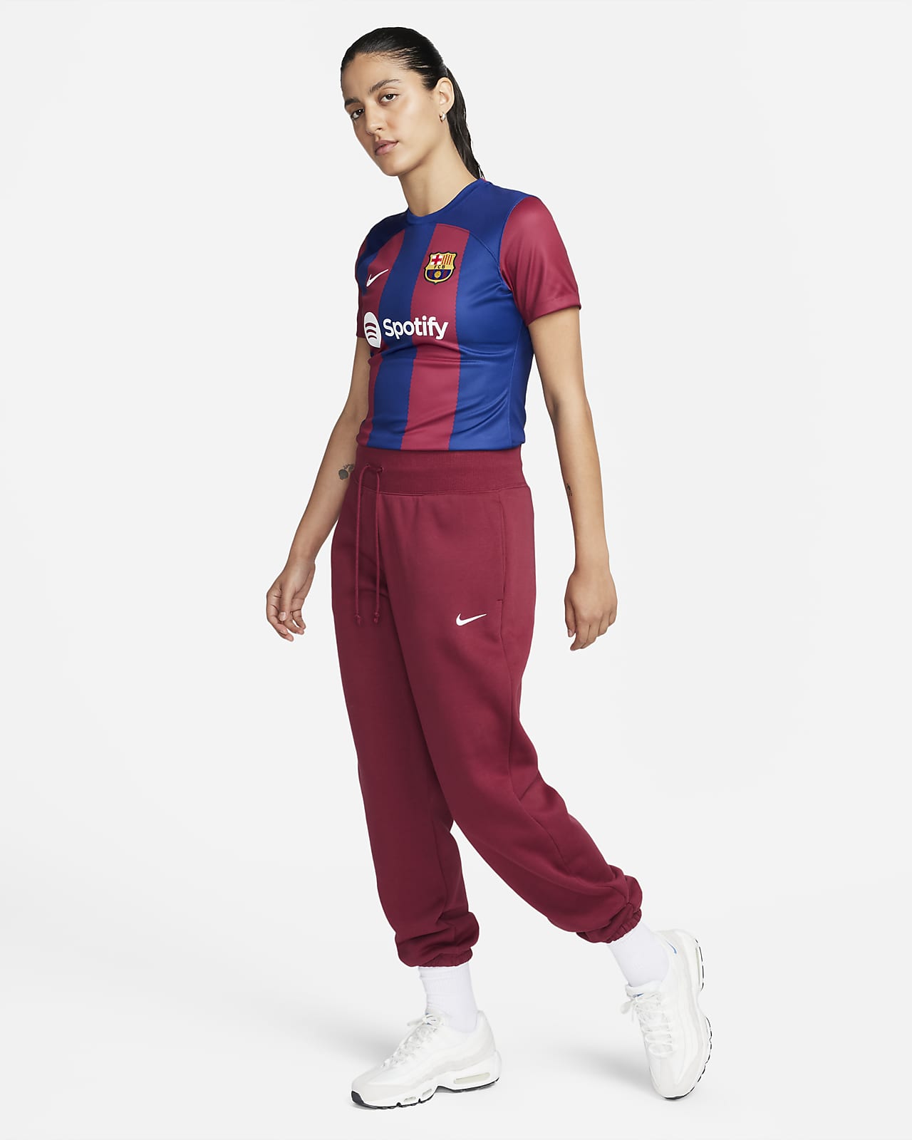 Nike FC Barcelona Stadium Home 22/23 Short Sleeve T-Shirt Multicolor