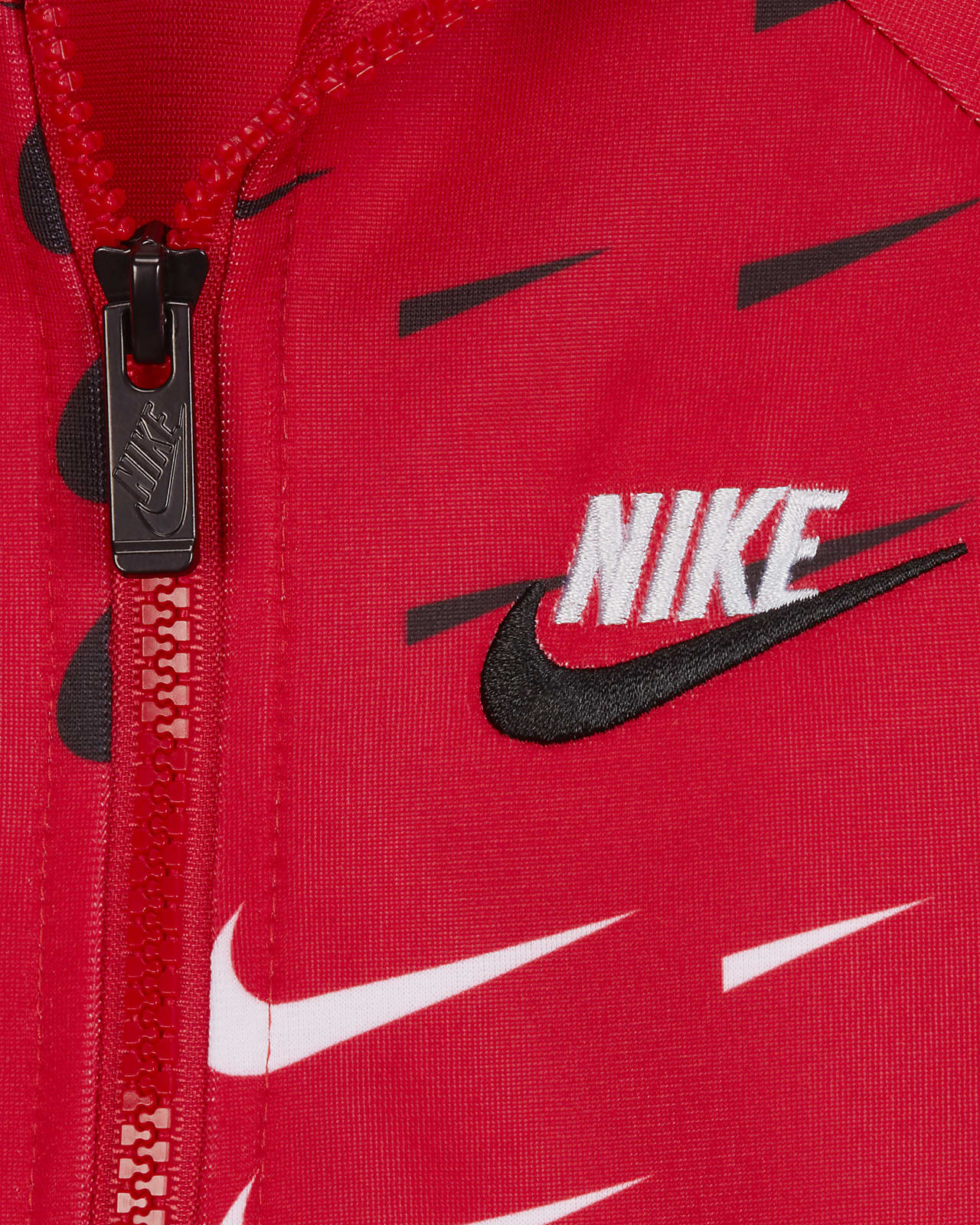 red nike tracksuit kids